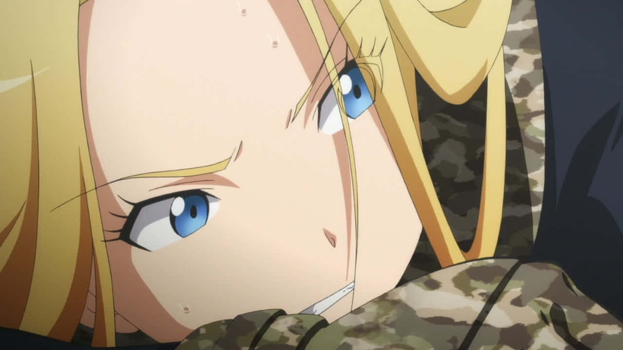 Rio Nakamura, blonde anime girl, blue eyes, HD Desktop Wallpaper