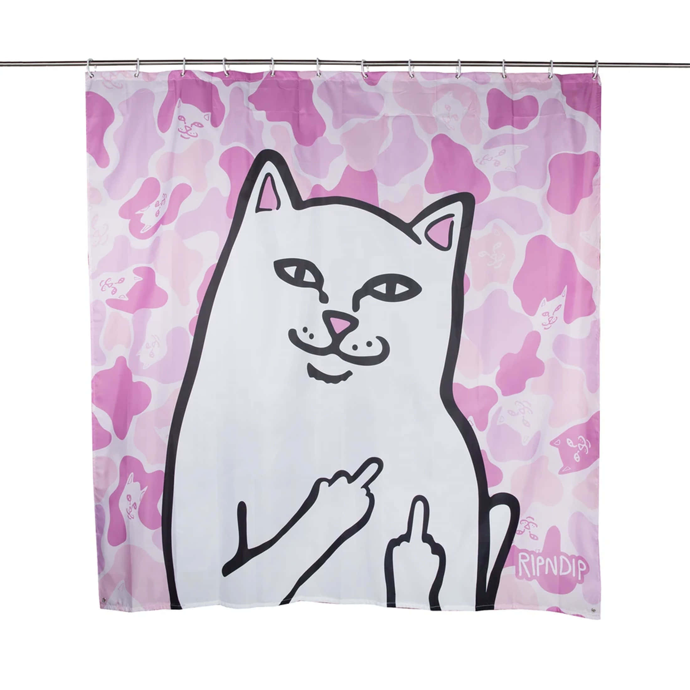 RIPNDIP, cartoon cat, black outlines, Full HD Desktop Wallpaper