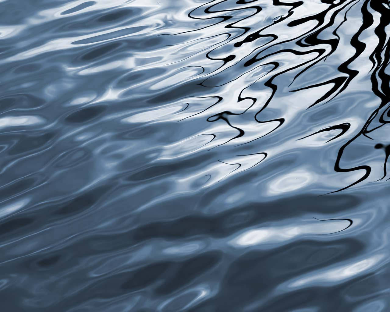 dark blue water, black and white abstract patterns, ink strokes, HD Desktop Wallpaper