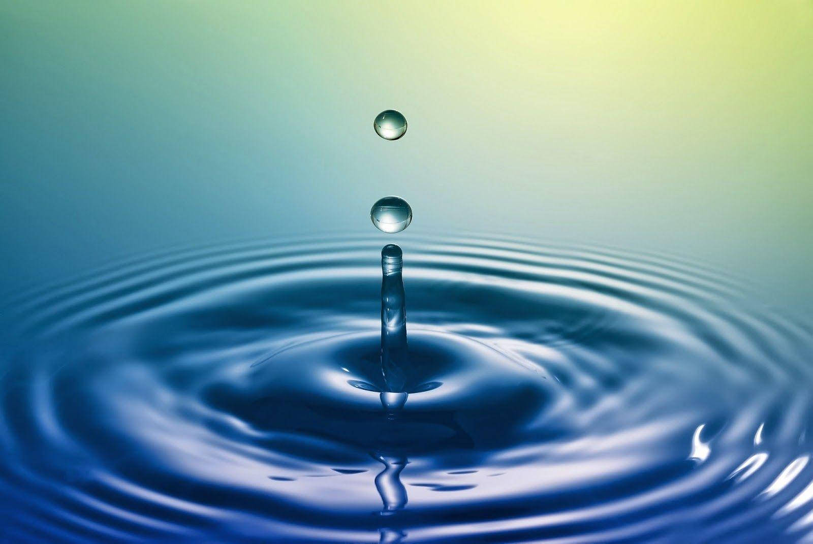 droplets, rippling water, concentric ripples, HD Desktop Wallpaper