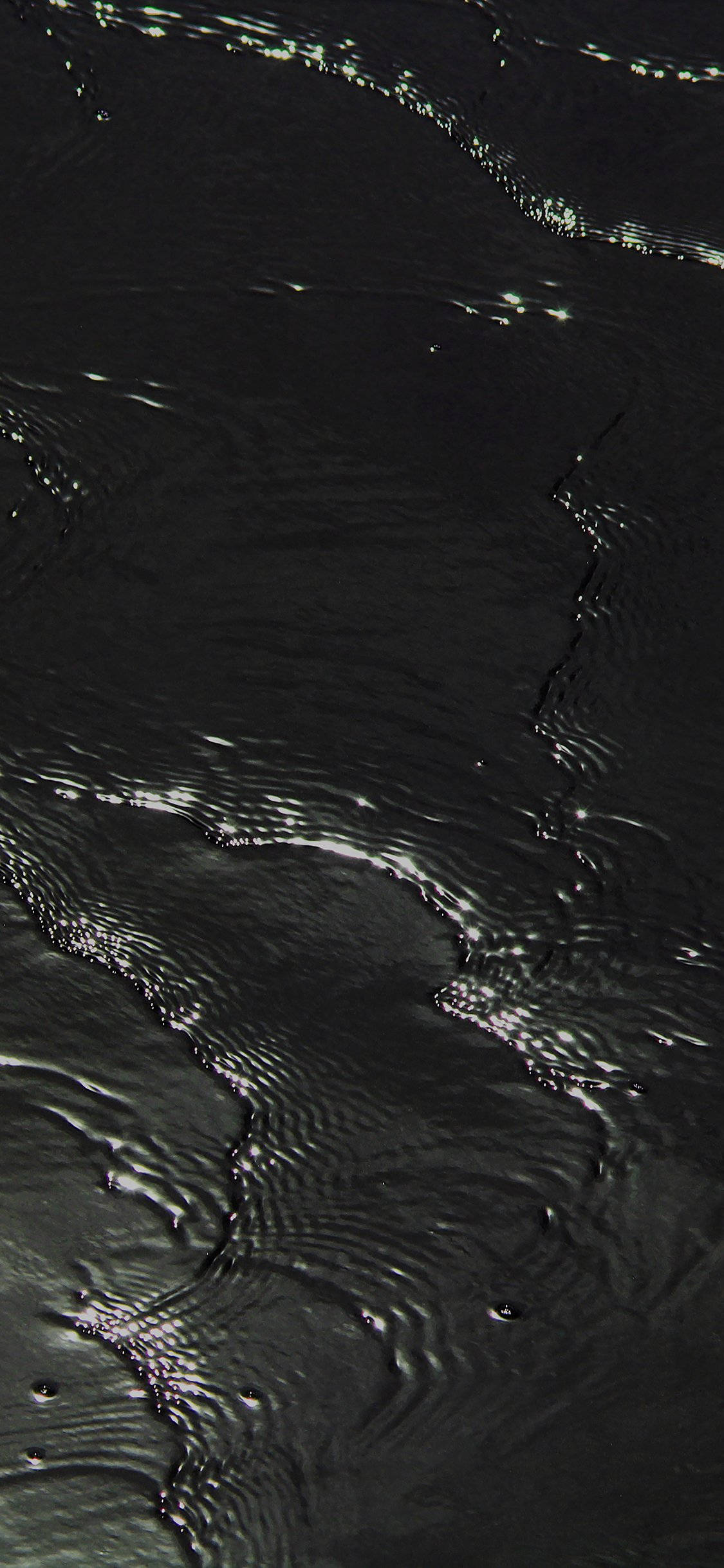 deep black rippling water, ripples, dark water, Full HD Phone Wallpaper