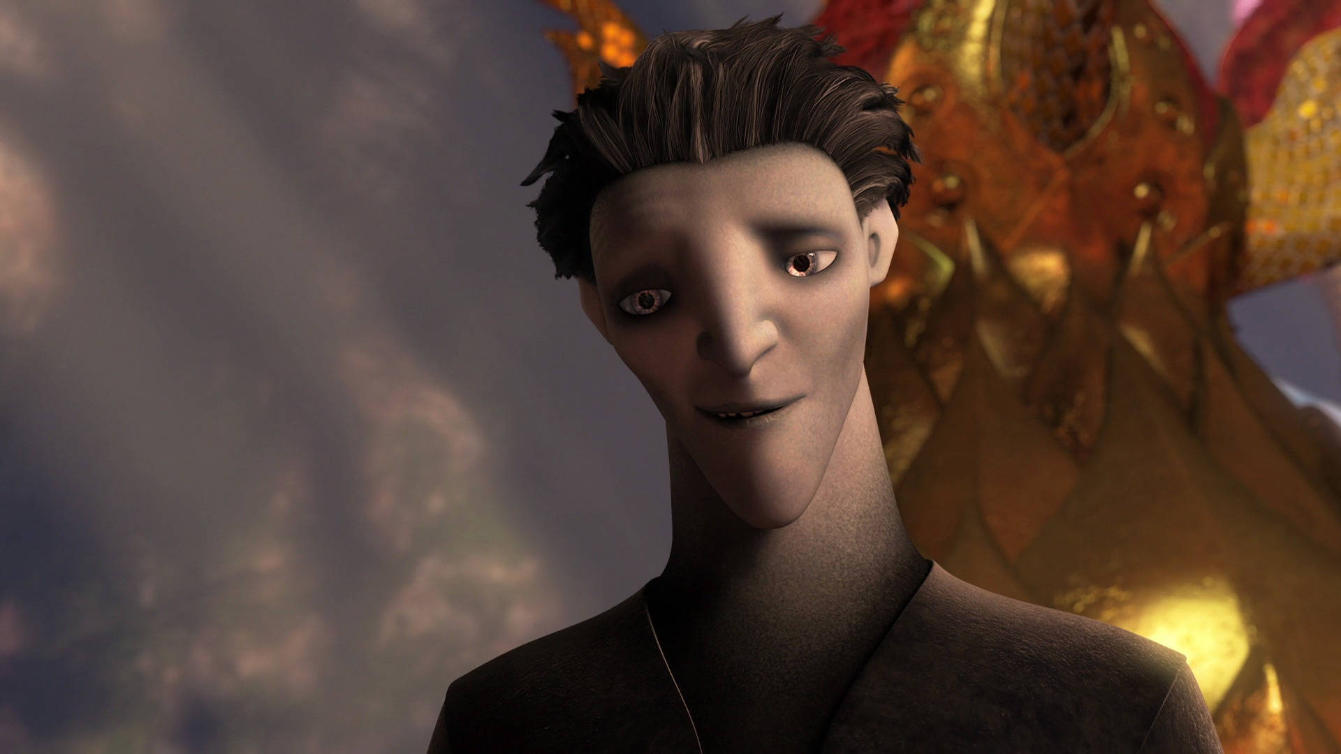 Rise Of The Guardians, pitch black, evil smile, Full HD Desktop Wallpaper