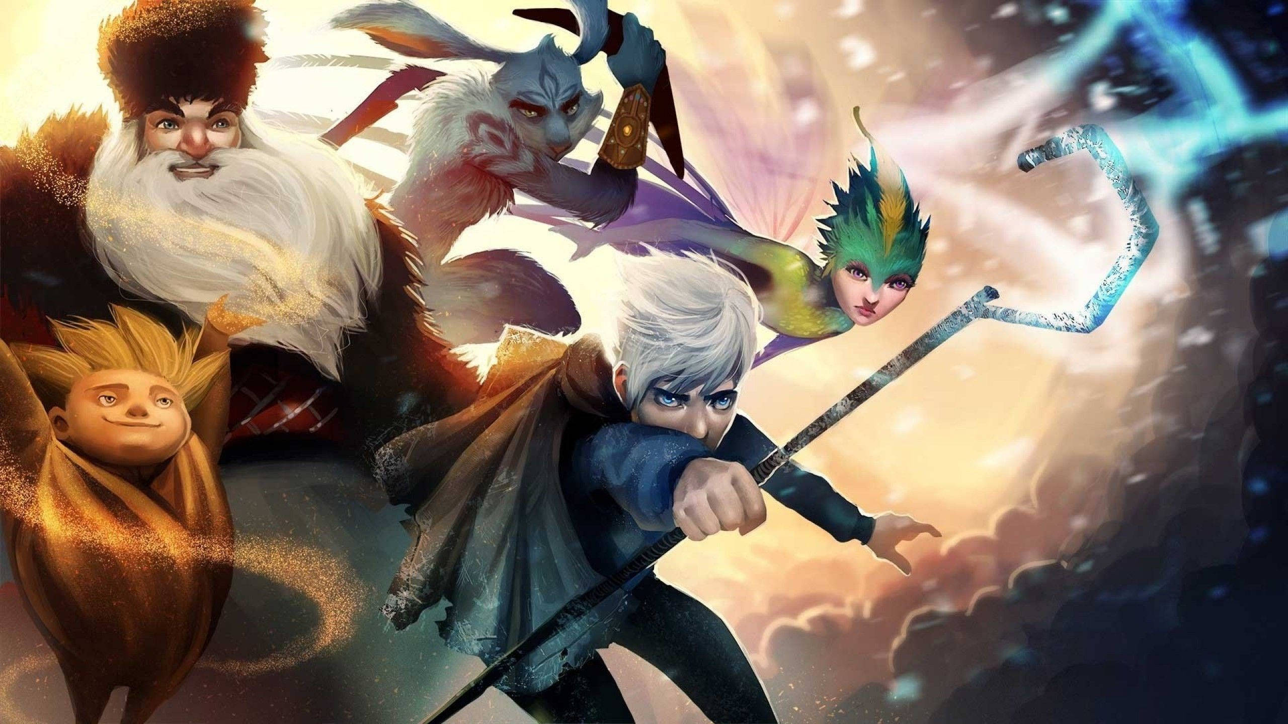 Rise of the Guardians, animated movie, the guardians, 2K Desktop Wallpaper
