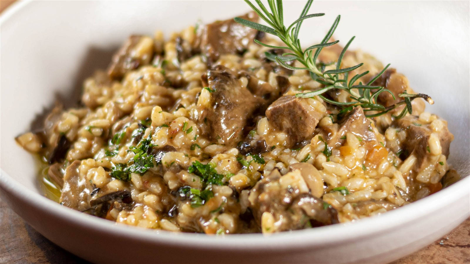 risotto, rosemary, kale, HD Desktop Wallpaper
