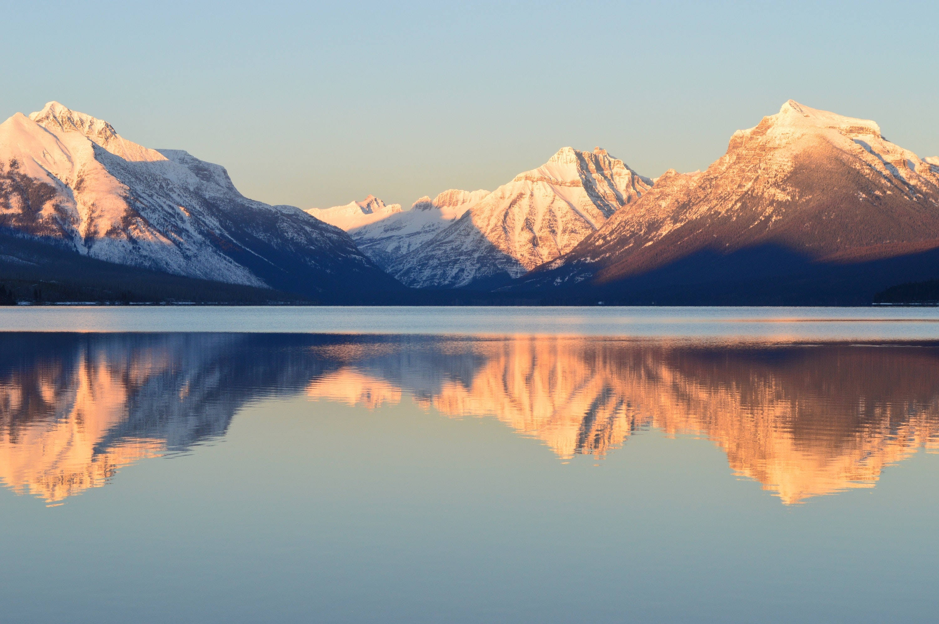 Skyline For Mountain, iPhone Display, snowcapped mountains, 2K Desktop Wallpaper
