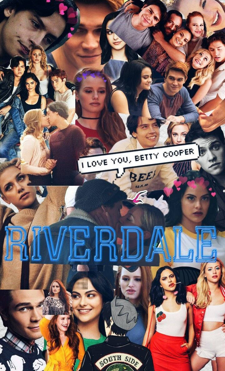Riverdale, Riverdale characters, show title, SD Phone Wallpaper
