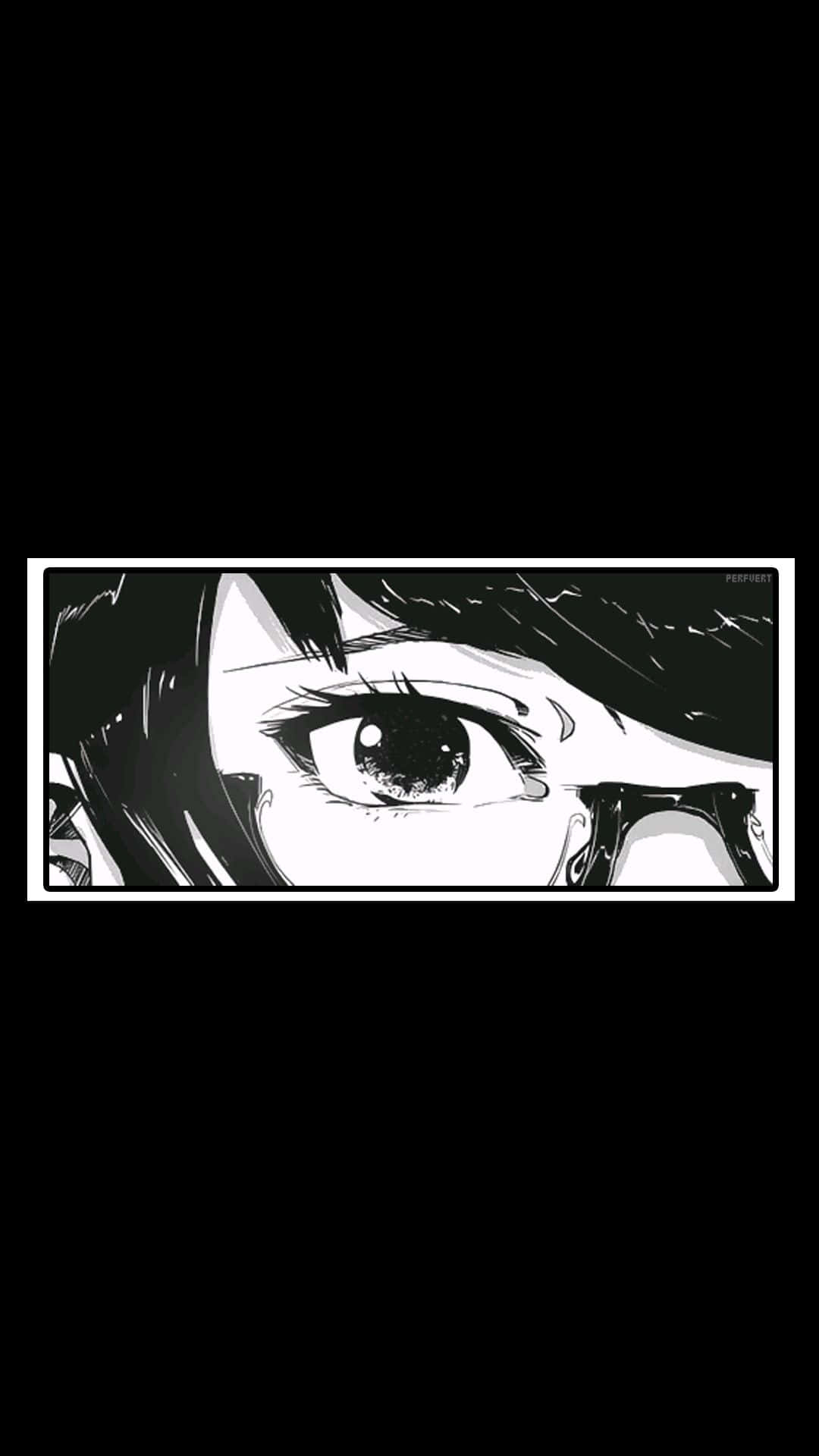 Kamishiro Rize, black and white, intense eye, Full HD Phone Wallpaper