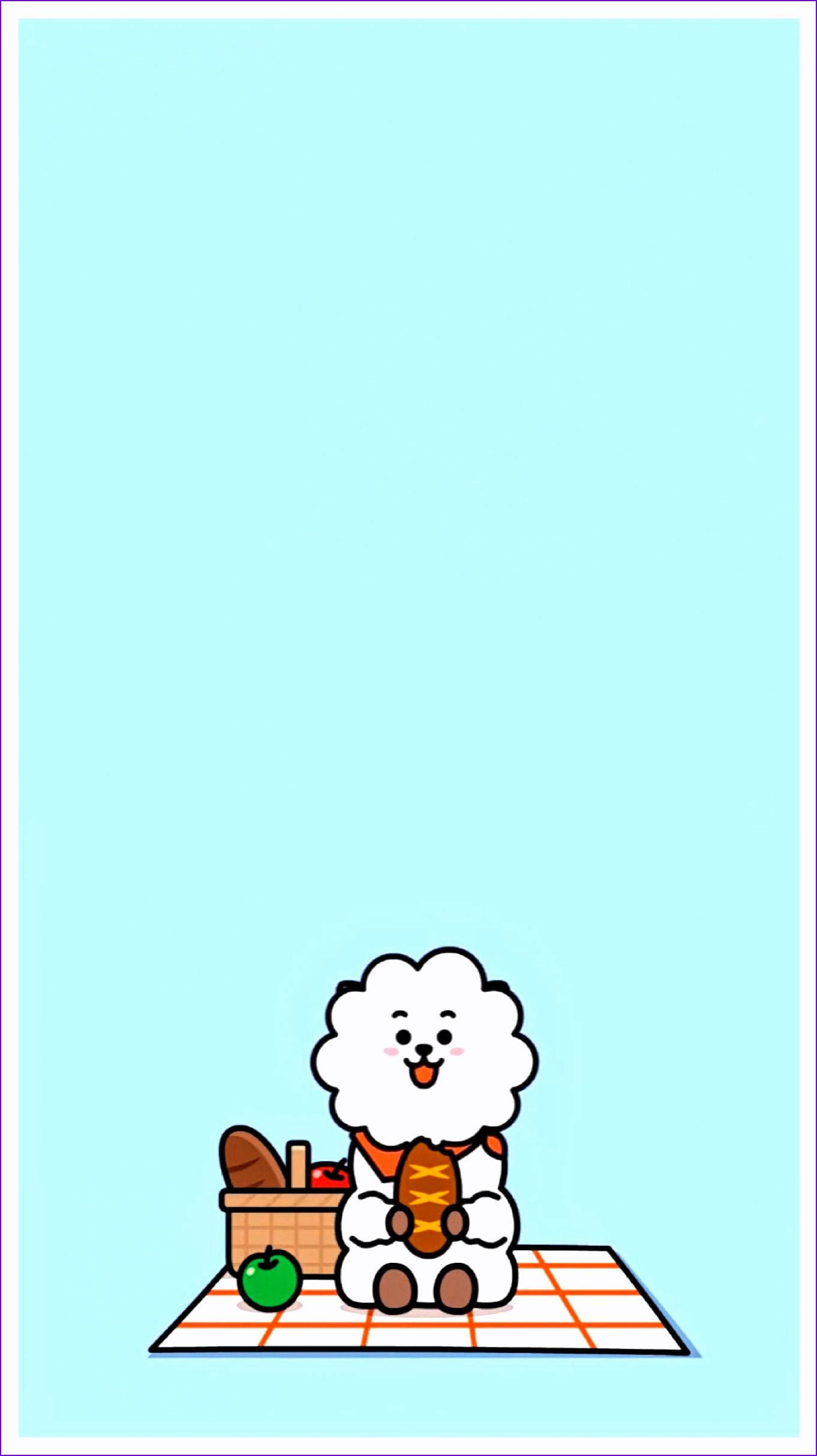 BT21, RJ, picnic, Full HD Phone Wallpaper