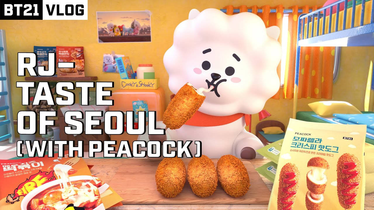 Rj Bt21, corn dog, Korean corn dog, HD Desktop Wallpaper