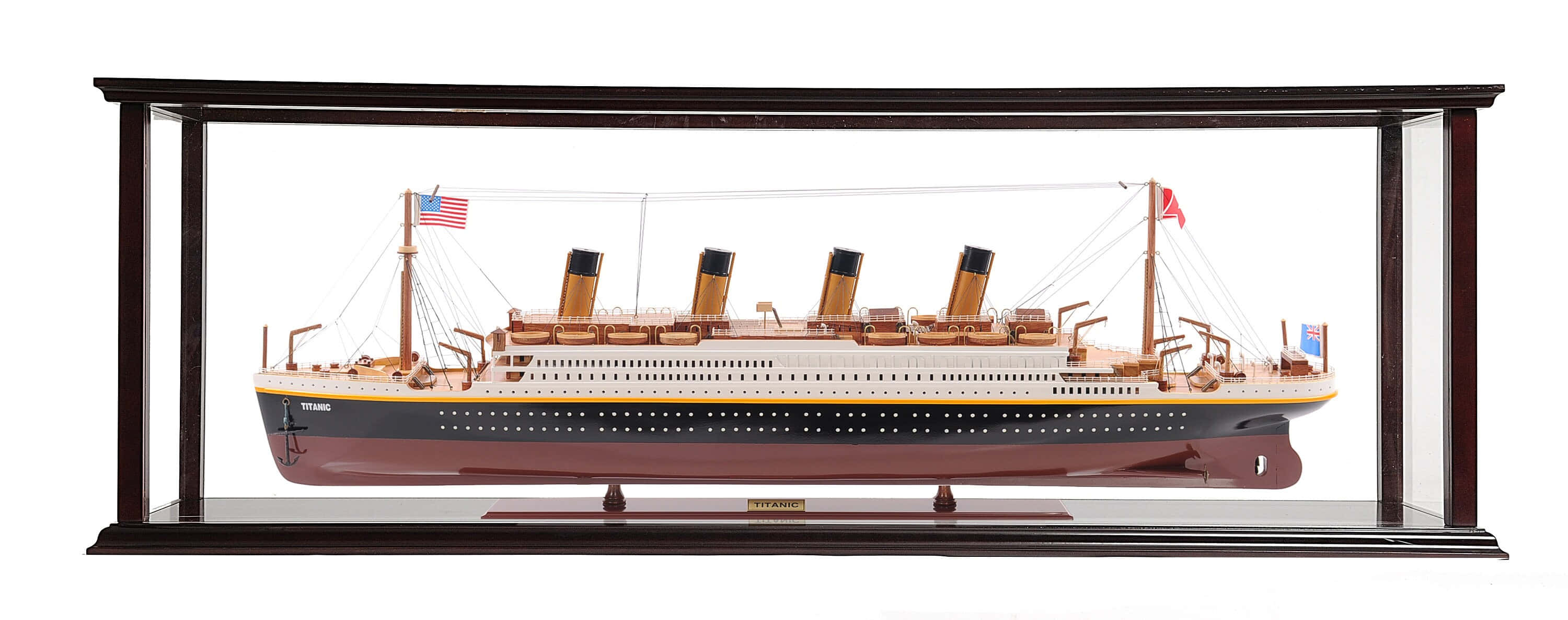 RMS Titanic Museum, Titanic, glass display, 2K Desktop Wallpaper