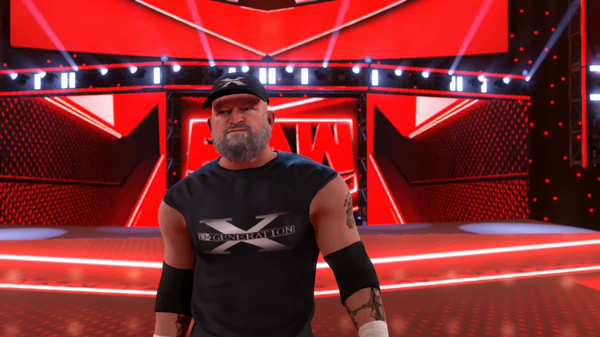 Red Stage Road Dogg, Road Dogg, RAW, Full HD Desktop Wallpaper