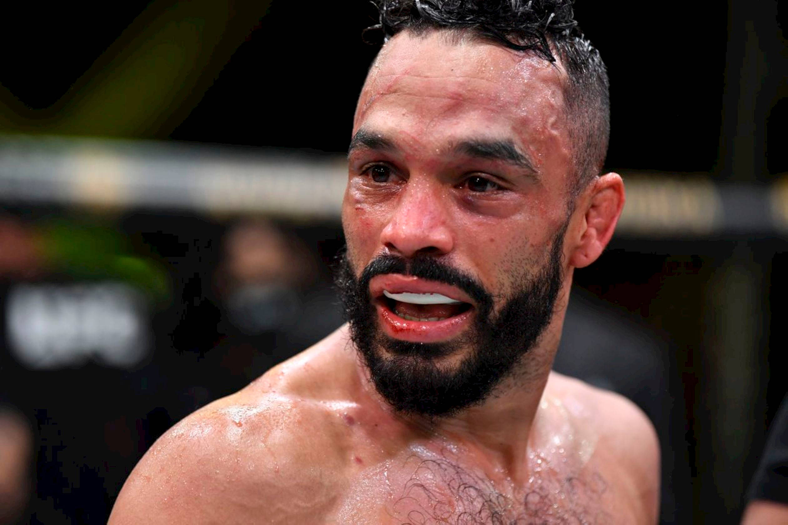 Rob Font, octagon, bloody nose, Full HD Desktop Wallpaper