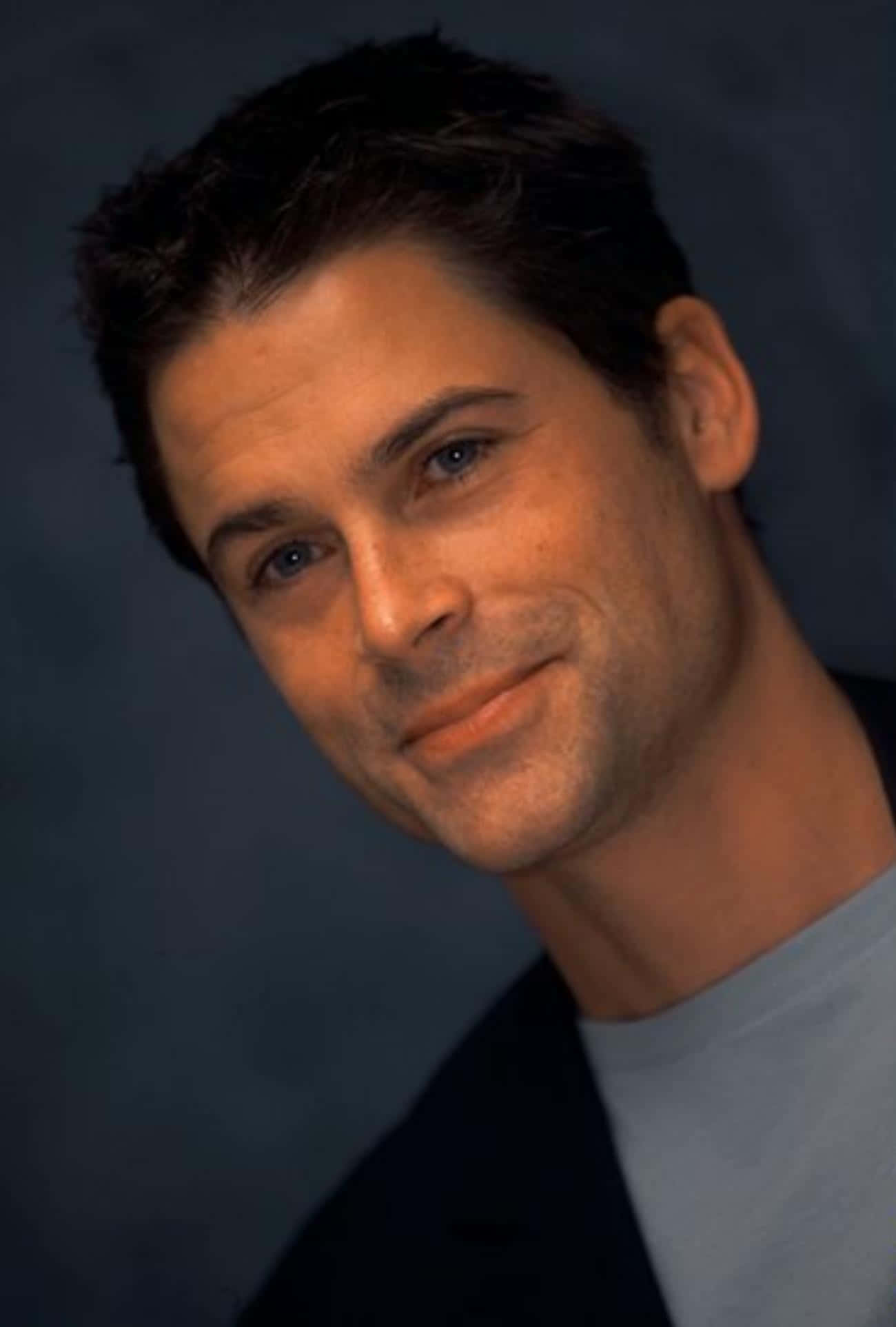 Rob Lowe, dark hair, blue eyes, Full HD Phone Wallpaper
