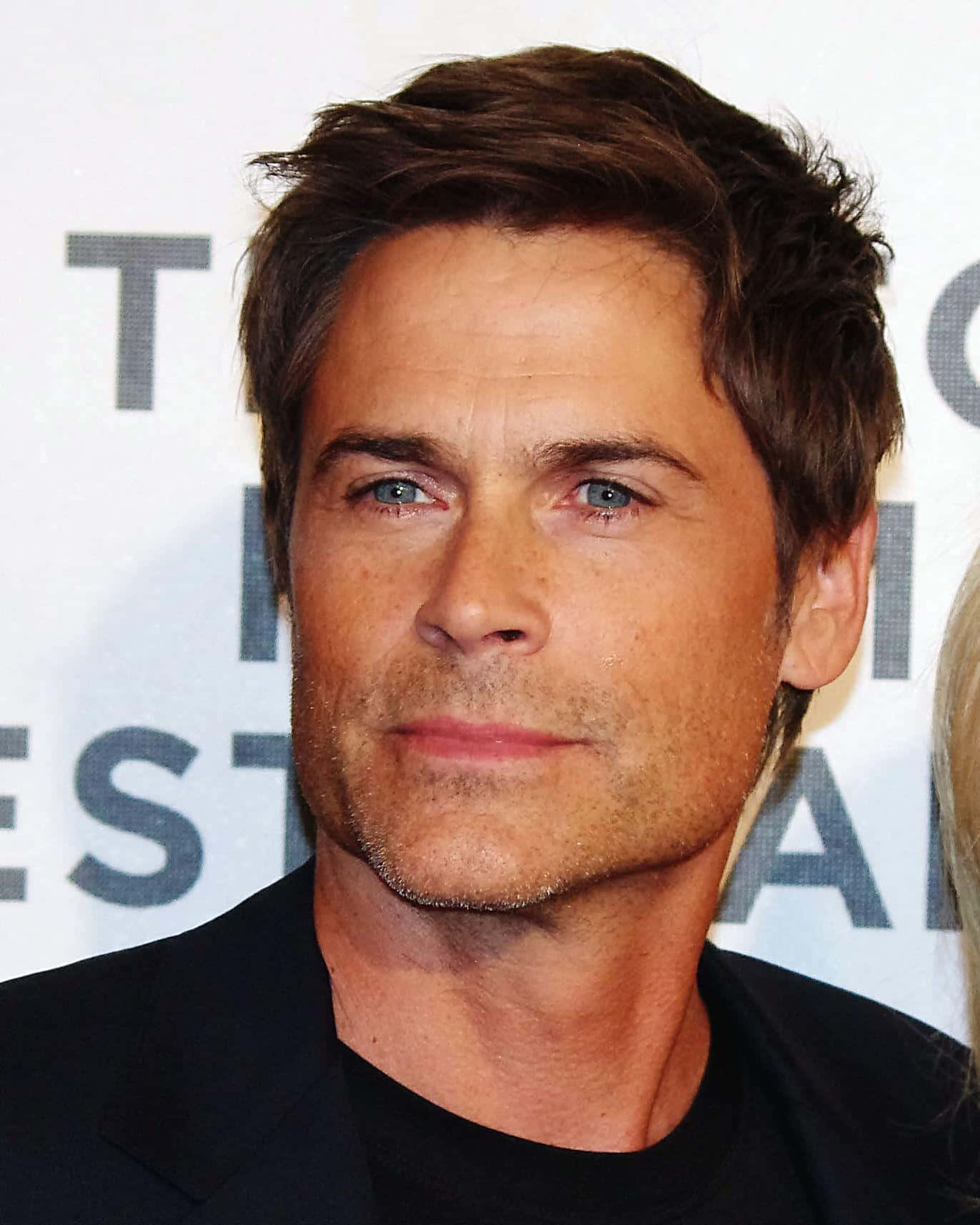 Rob Lowe, blue eyes, brown hair, HD Phone Wallpaper