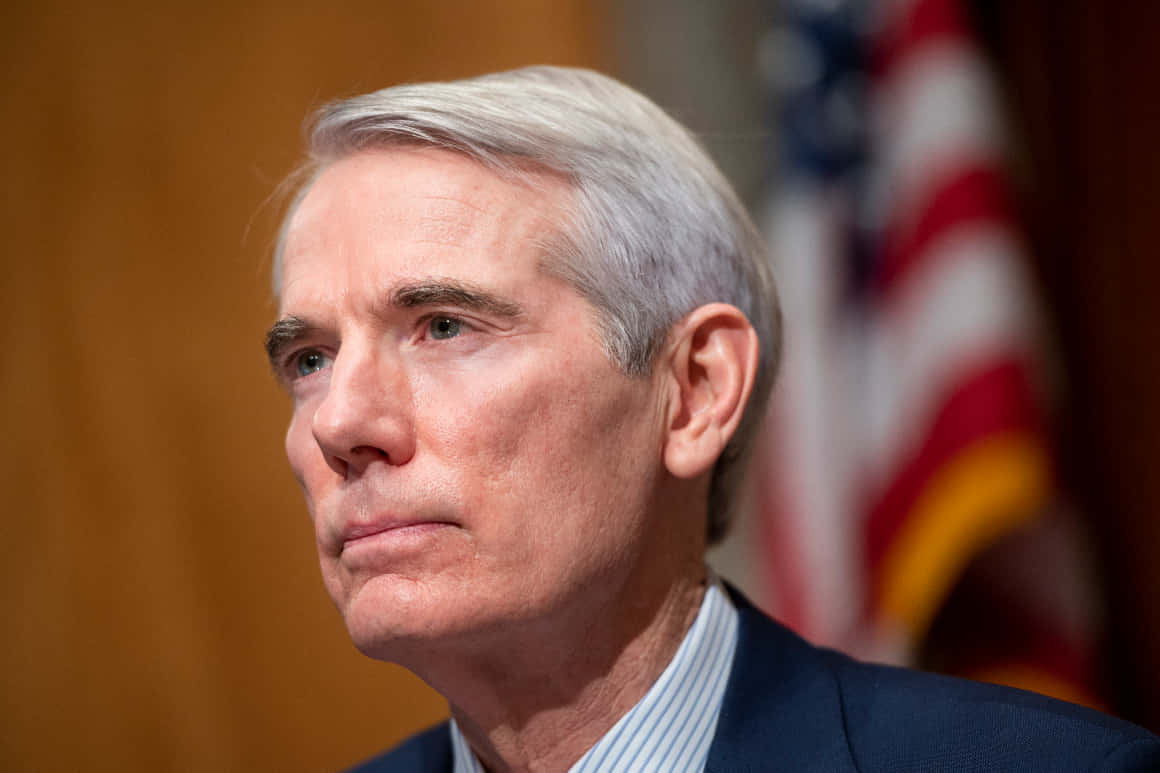 Rob Portman, gray hair, suit, SD Desktop Wallpaper