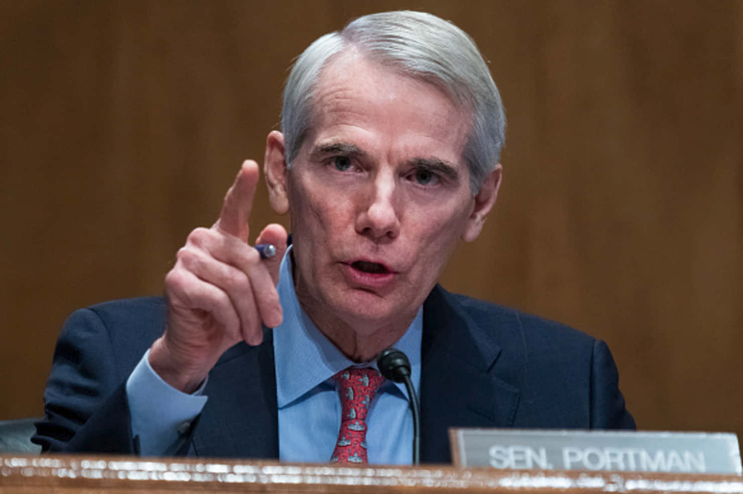 Rob Portman, finger, hearing, HD Desktop Wallpaper
