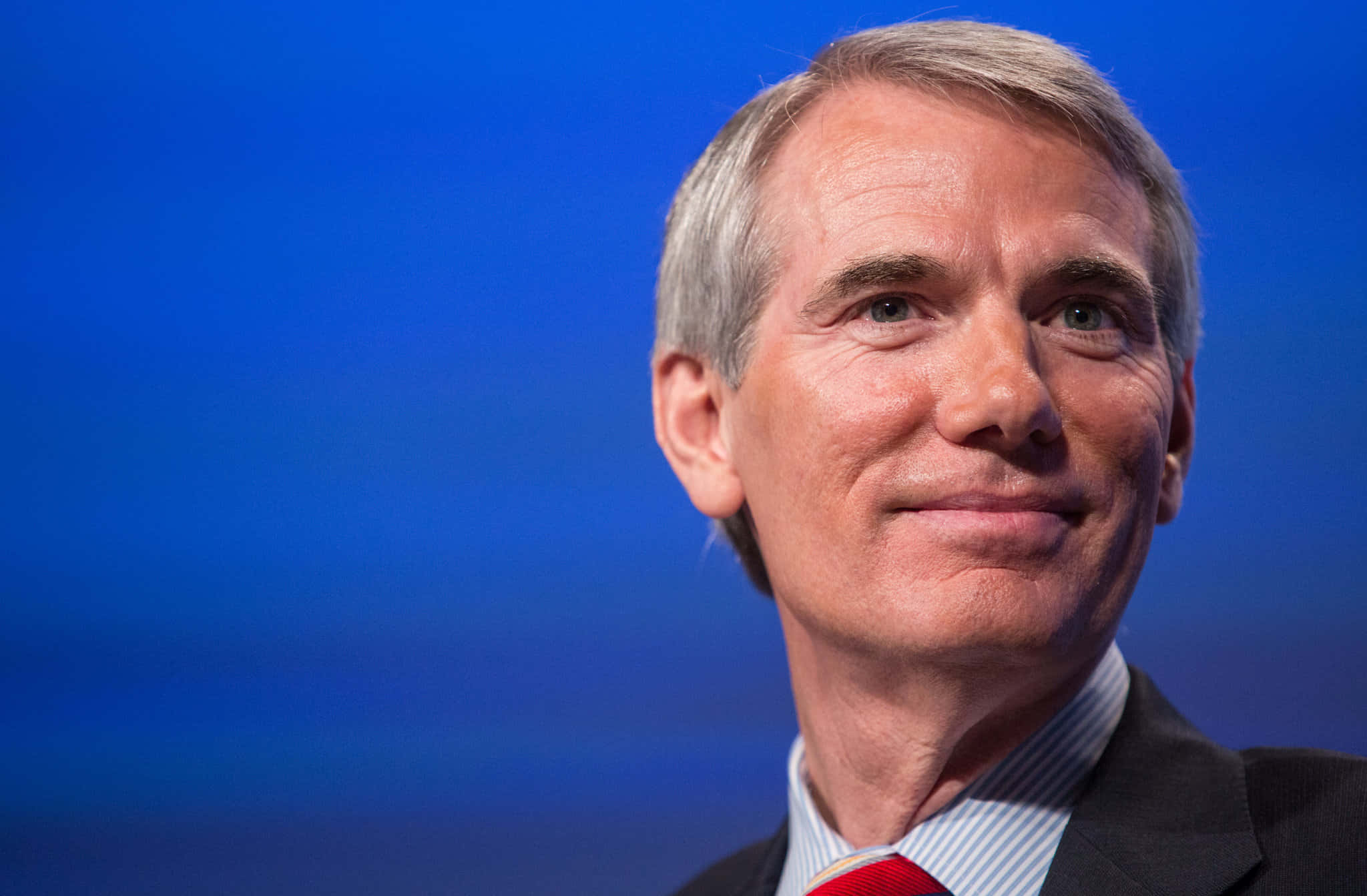 Rob Portman, gray hair, suit, Full HD Desktop Wallpaper