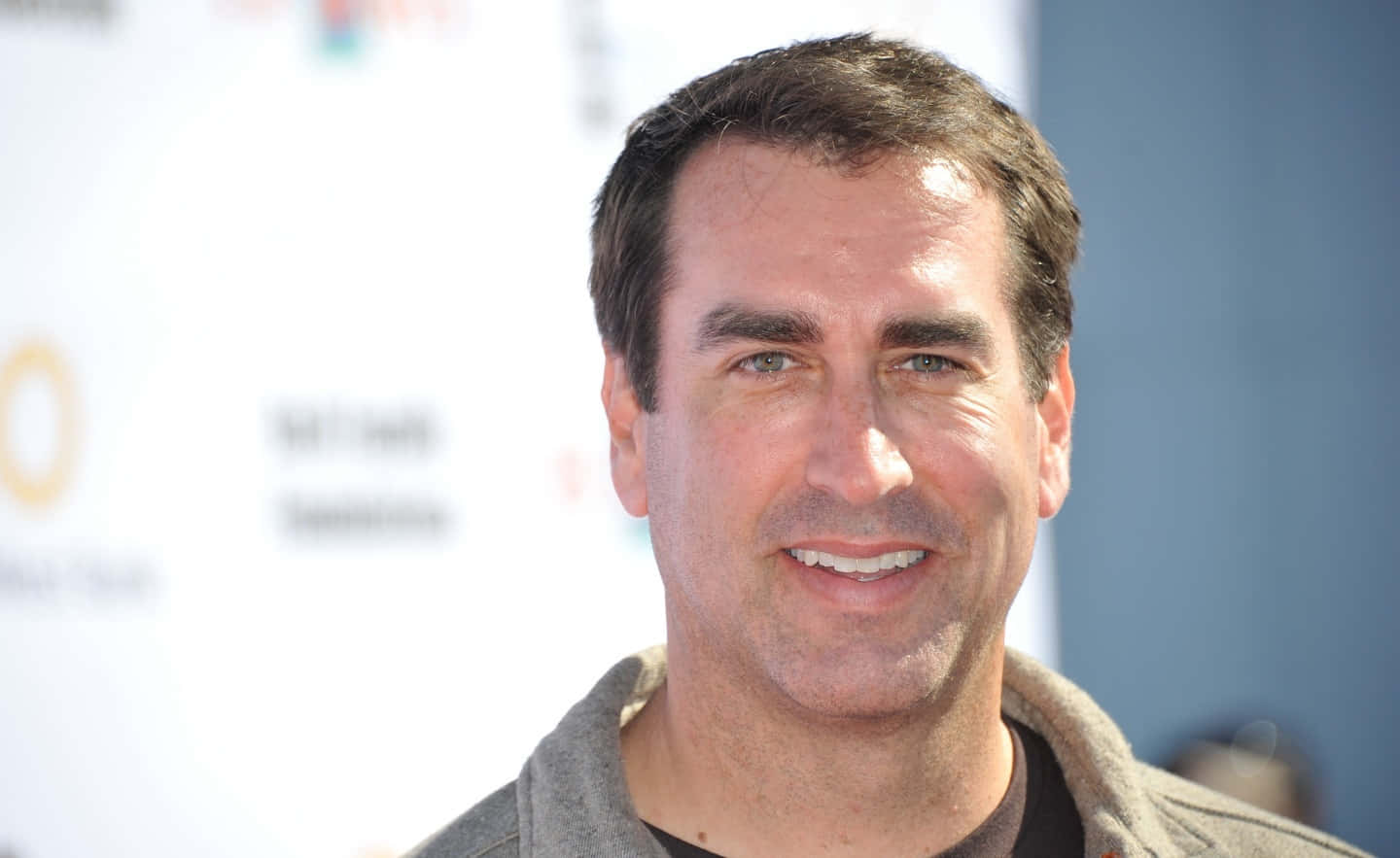 Rob Riggle, gray jacket, short brown hair, HD Desktop Wallpaper