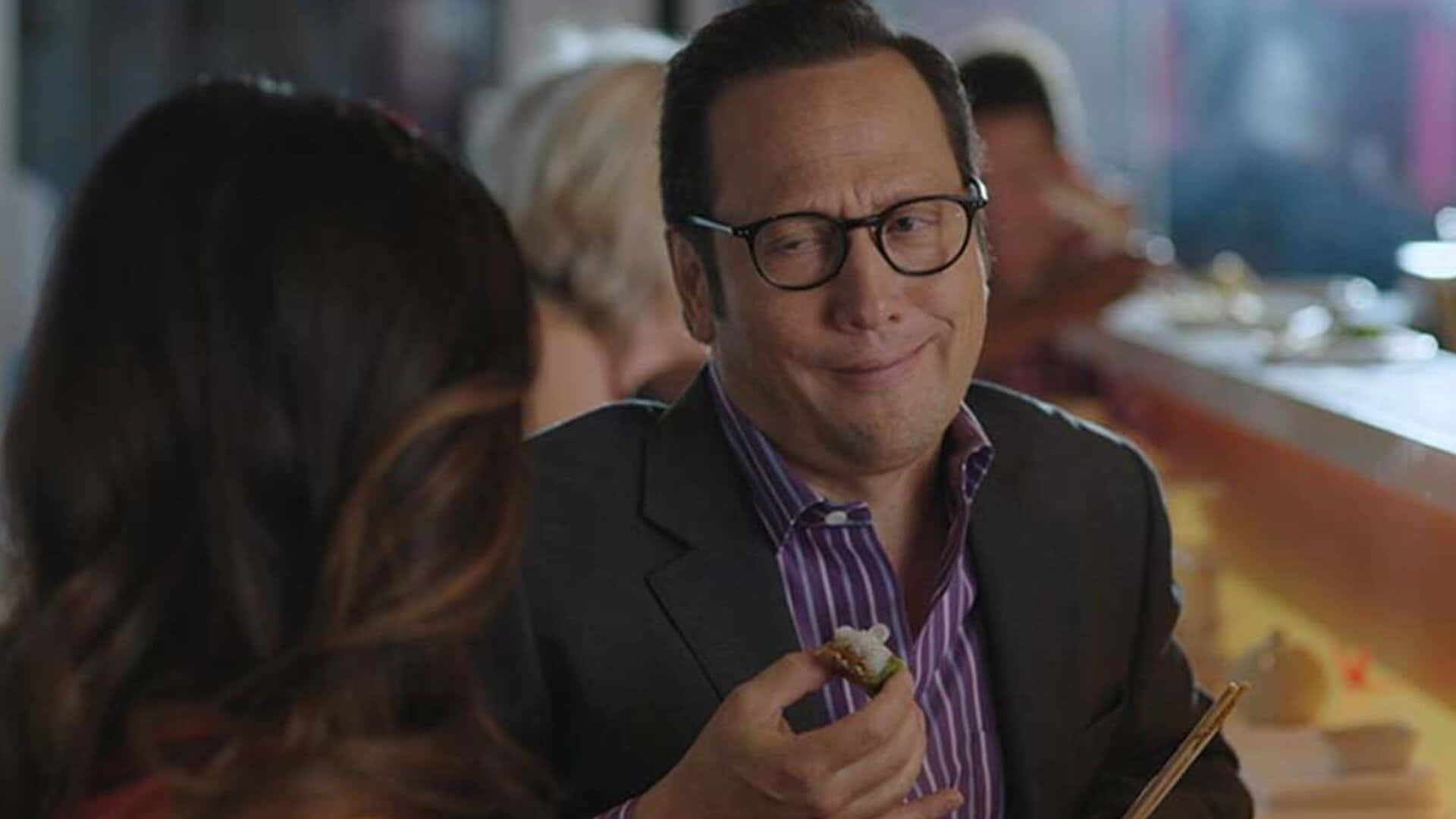 Rob Schneider, sushi, bustling restaurant, Full HD Desktop Wallpaper