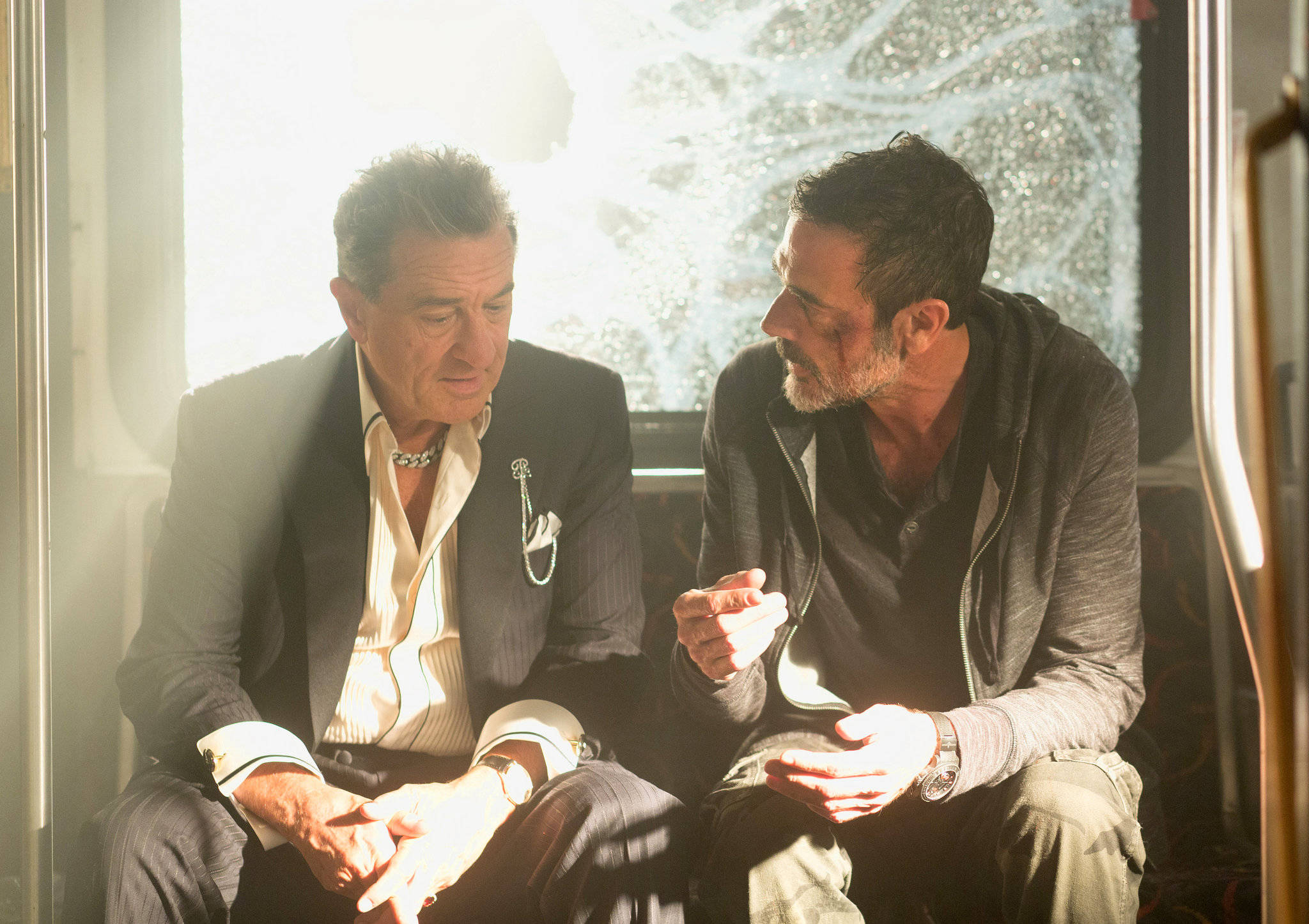 Robert De Niro, train car, sunlight, Full HD Desktop Wallpaper