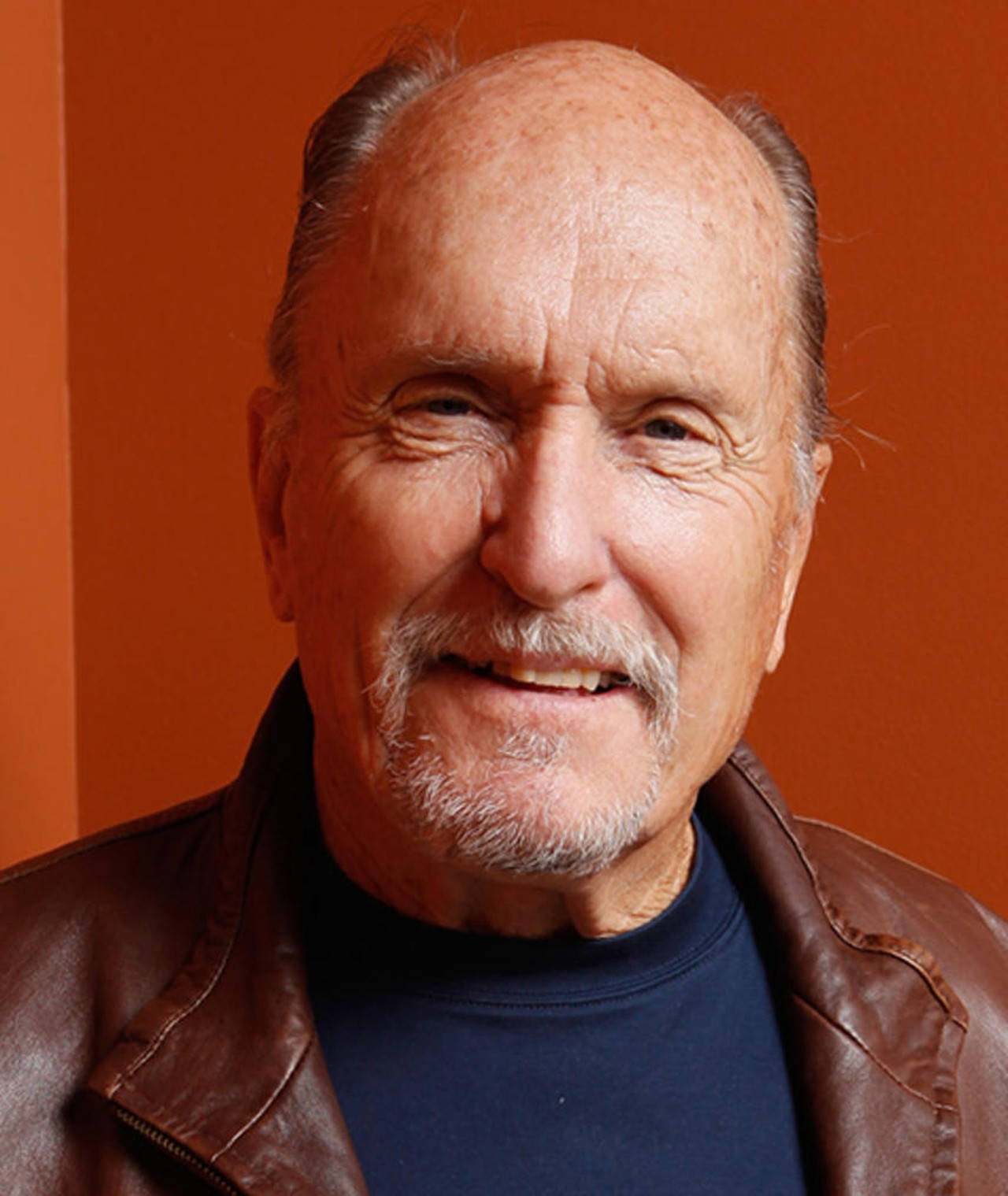 Robert Duvall, white goatee, brown leather jacket, HD Phone Wallpaper