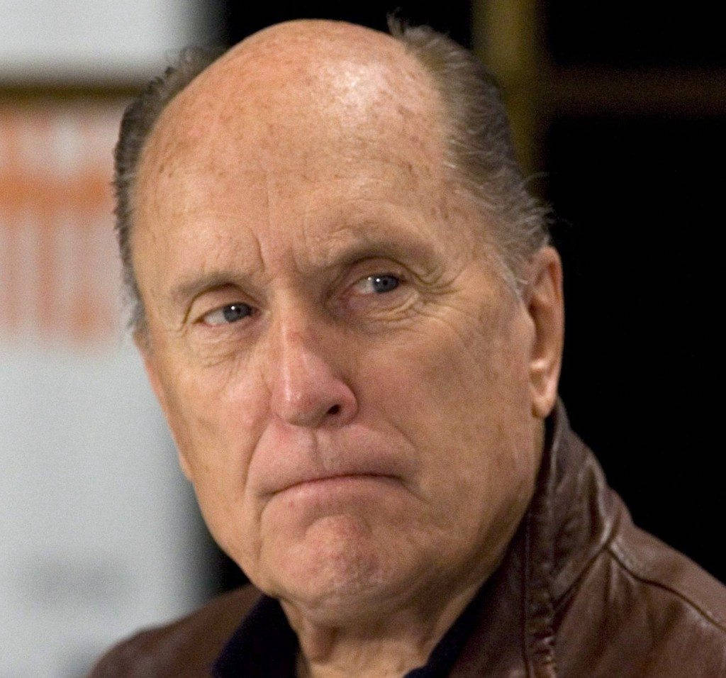 Robert Duvall, brown leather jacket, close-up portrait, SD Desktop Wallpaper
