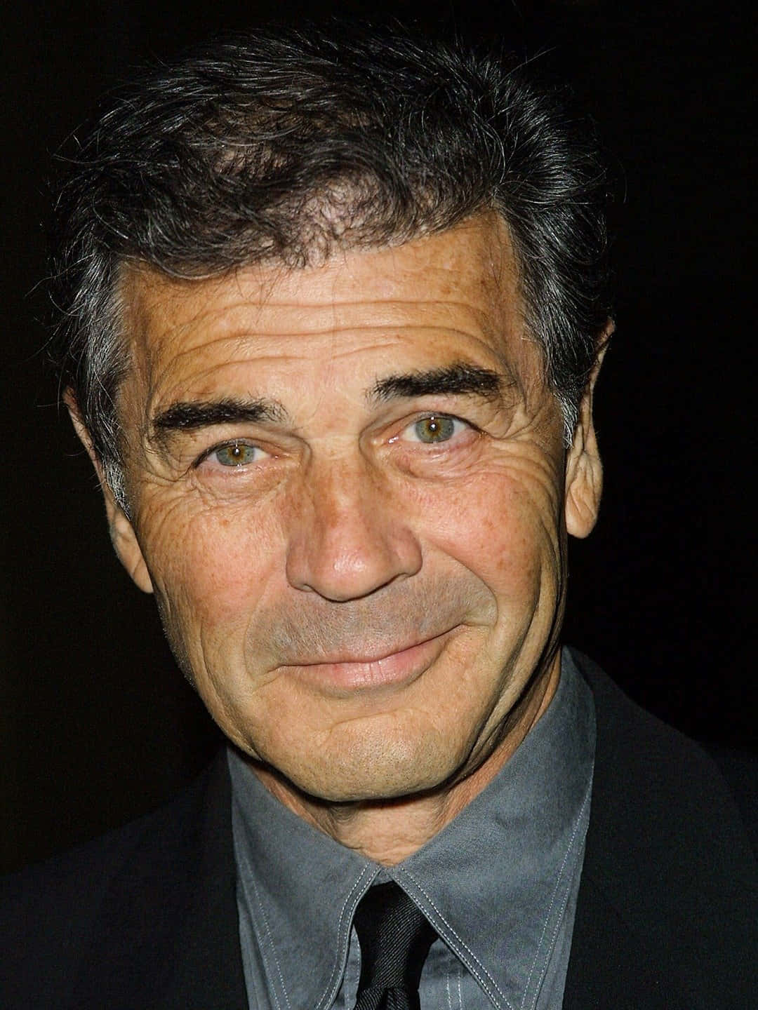 Robert Forster, graying hair, warm smile, HD Phone Wallpaper