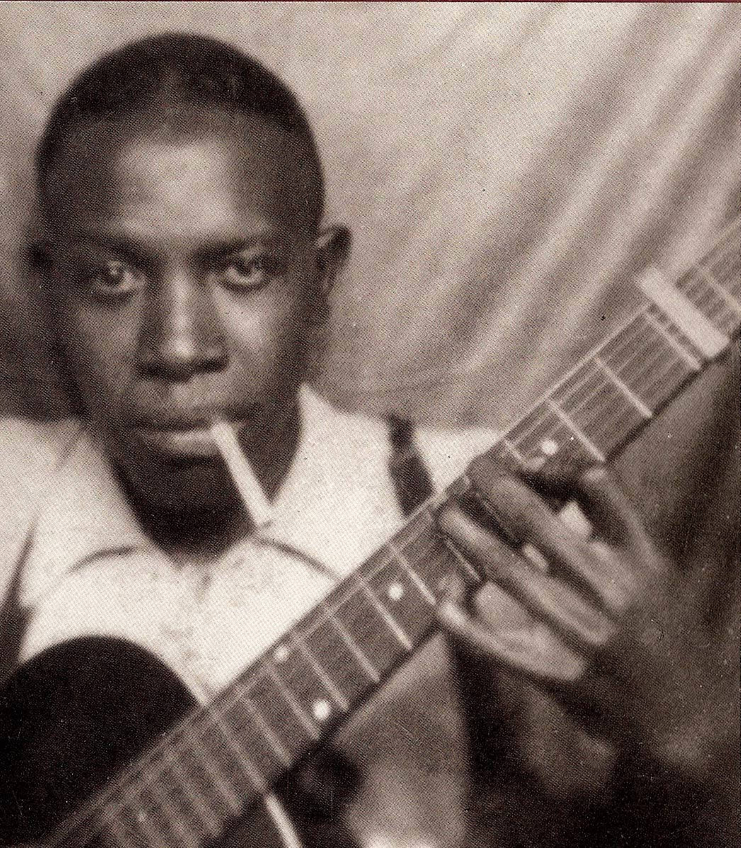 Robert Johnson, American songwriter, guitar, SD Phone Wallpaper