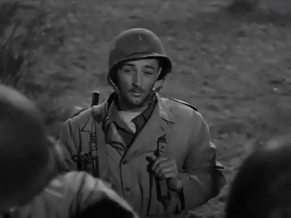 Robert Mitchum, black and white, soldier, SD Desktop Wallpaper