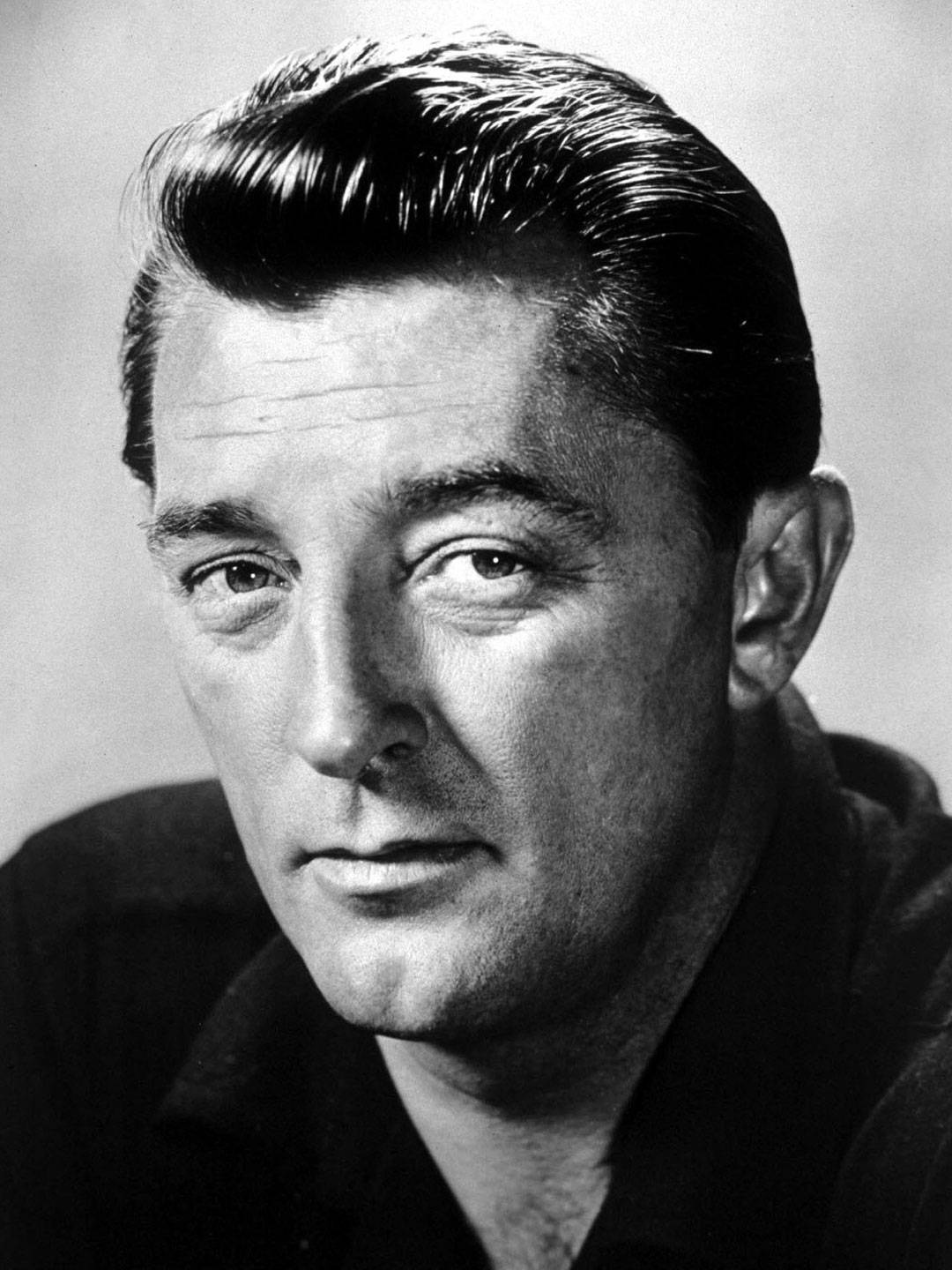 Robert Mitchum, black and white, head shot, HD Phone Wallpaper