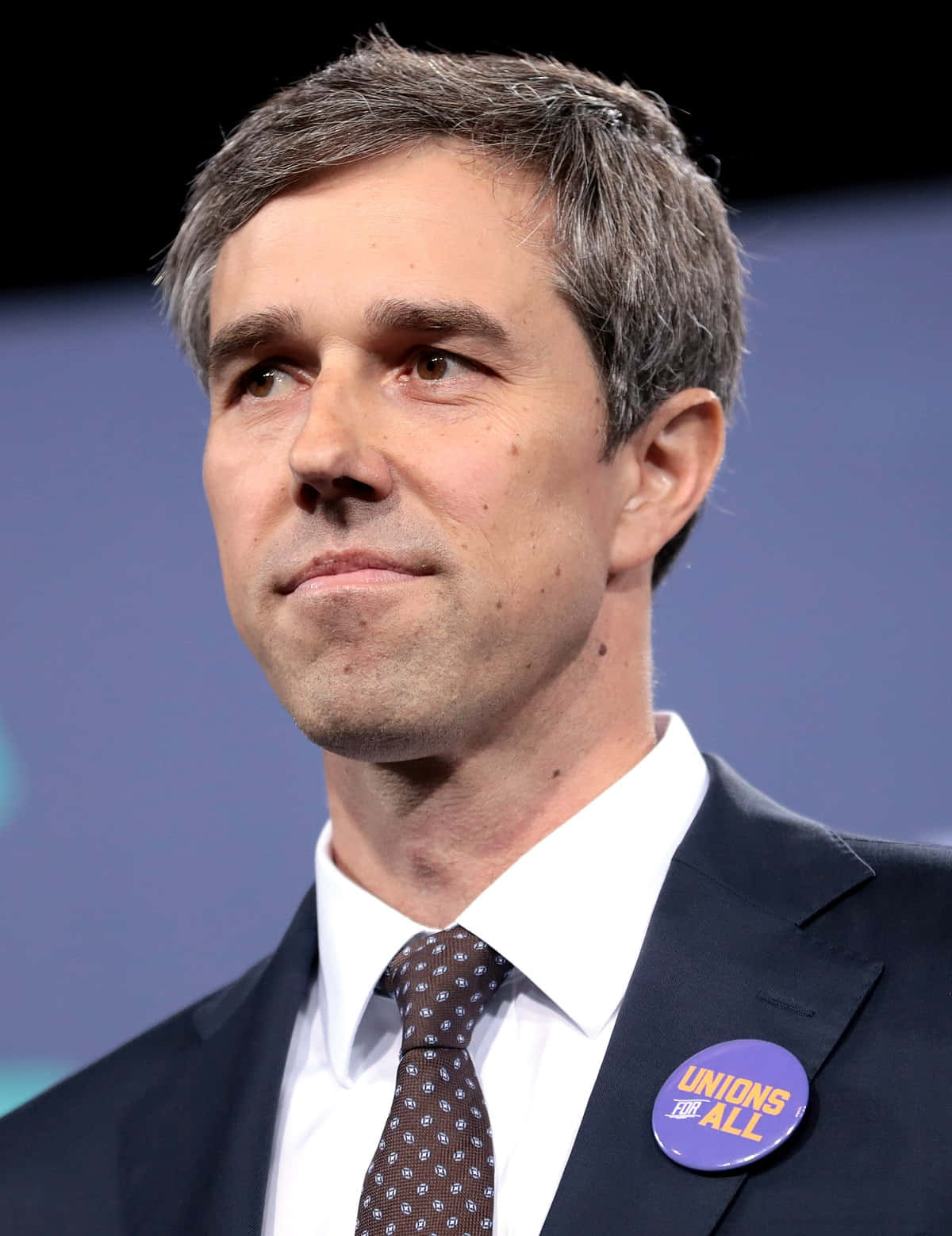 Robert O'rourke, dark suit, patterned tie, HD Phone Wallpaper
