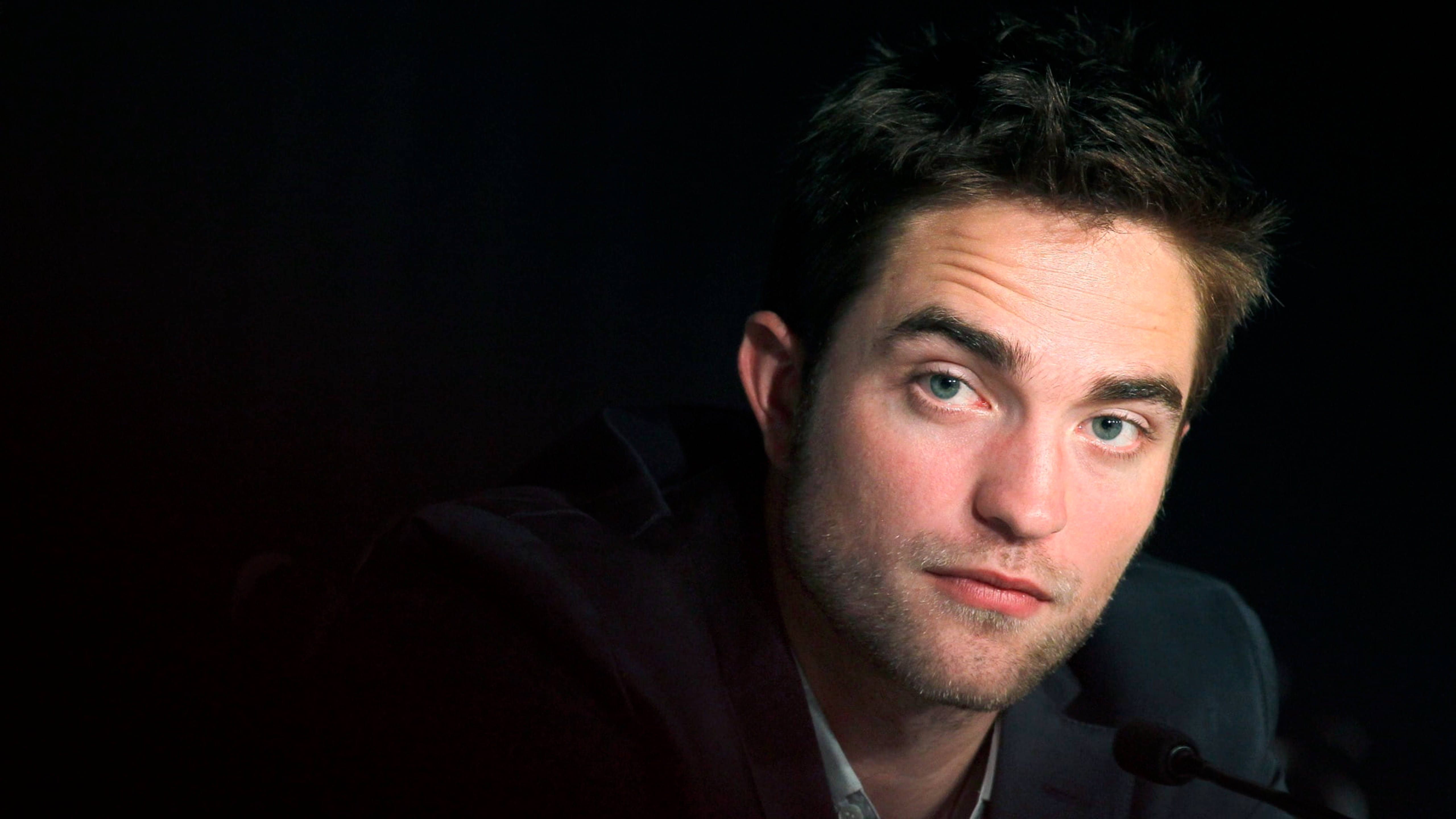 Robert Pattinson, Twilight, intense blue eyes, 5K Desktop Wallpaper