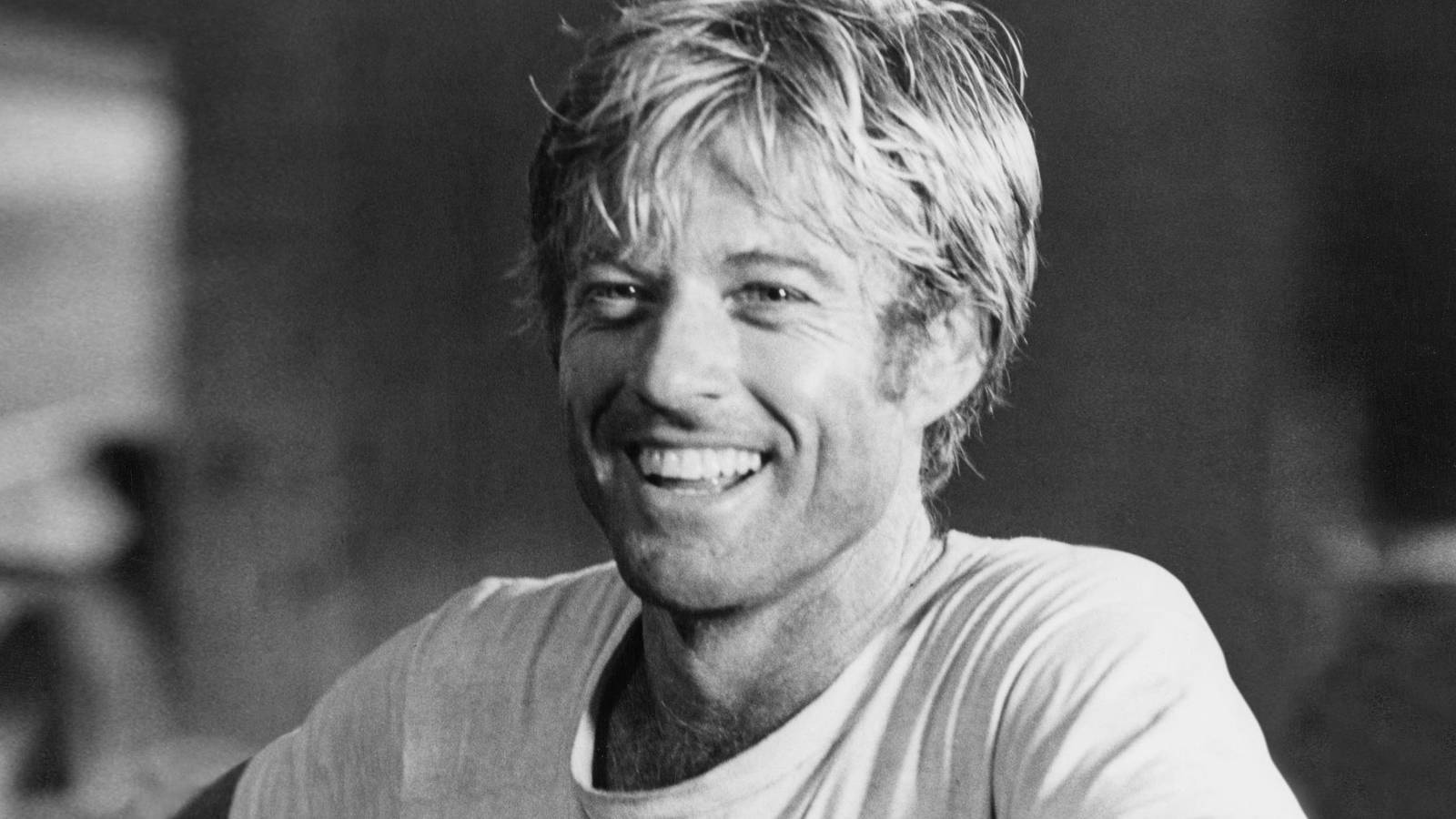 Robert Redford, young, smiling, HD Desktop Wallpaper