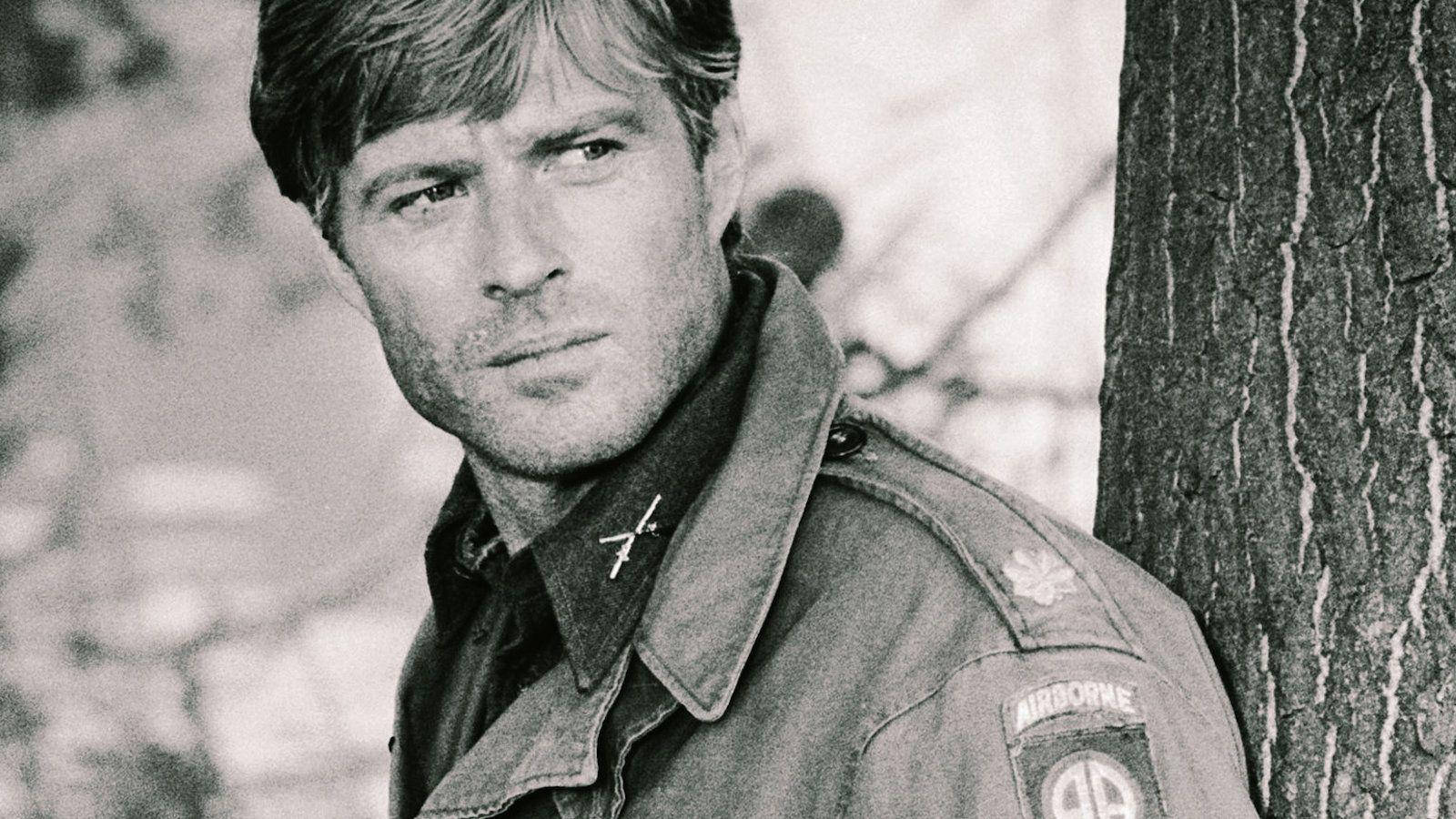 Robert Redford, military jacket, tree, HD Desktop Wallpaper
