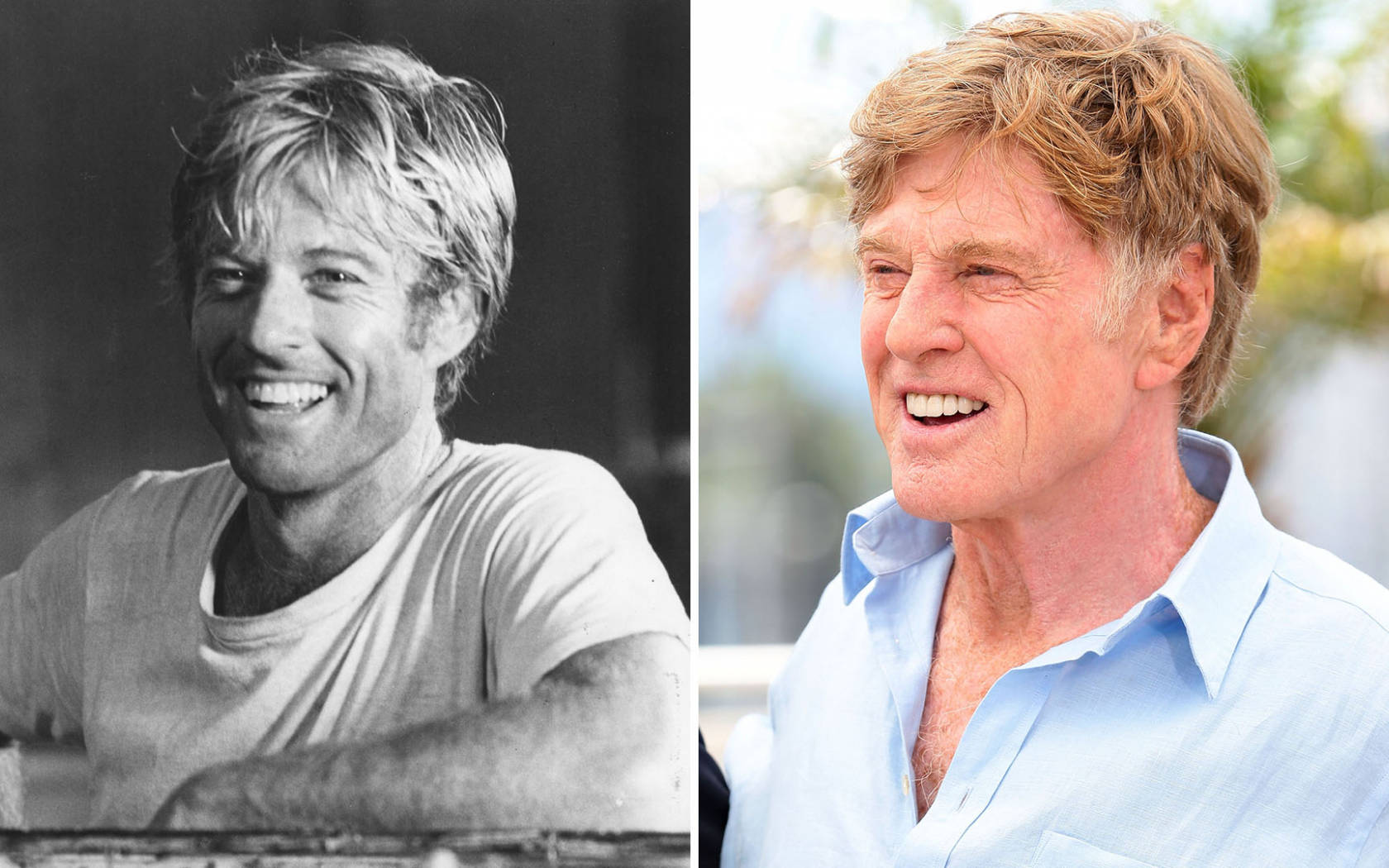 Robert Redford, black and white, color, HD Desktop Wallpaper