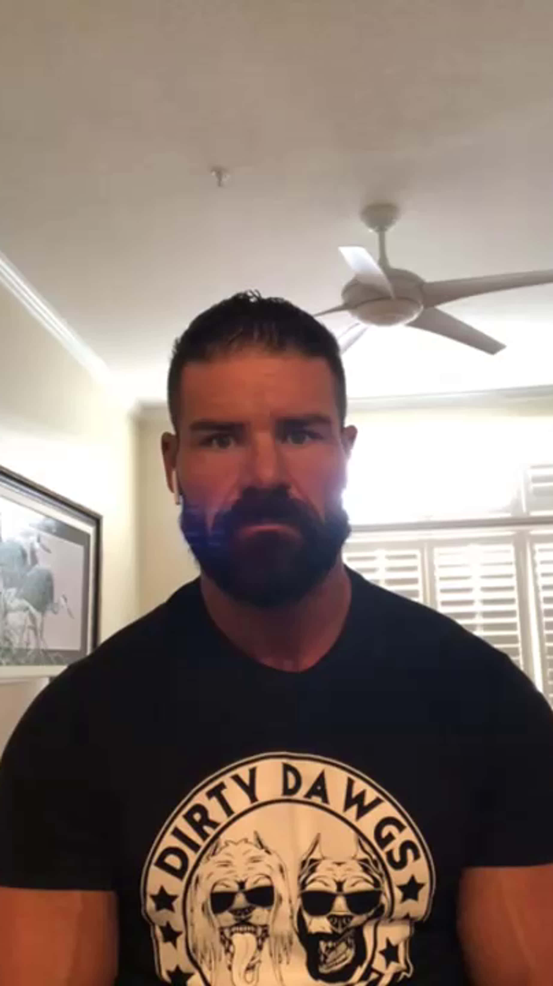 Robert Roode, black t-shirt, skull graphic, 2K Phone Wallpaper