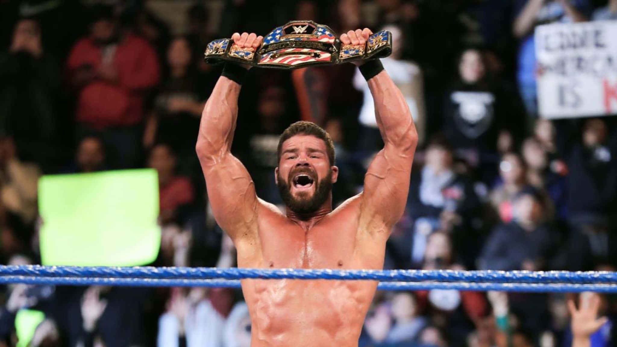 Robert Roode, championship belt, wrestler, Full HD Desktop Wallpaper