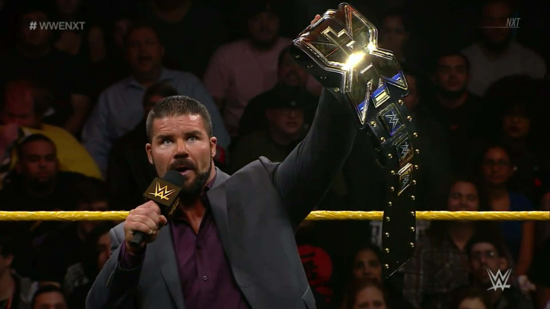 Robert Roode, championship belt, ring, Full HD Desktop Wallpaper