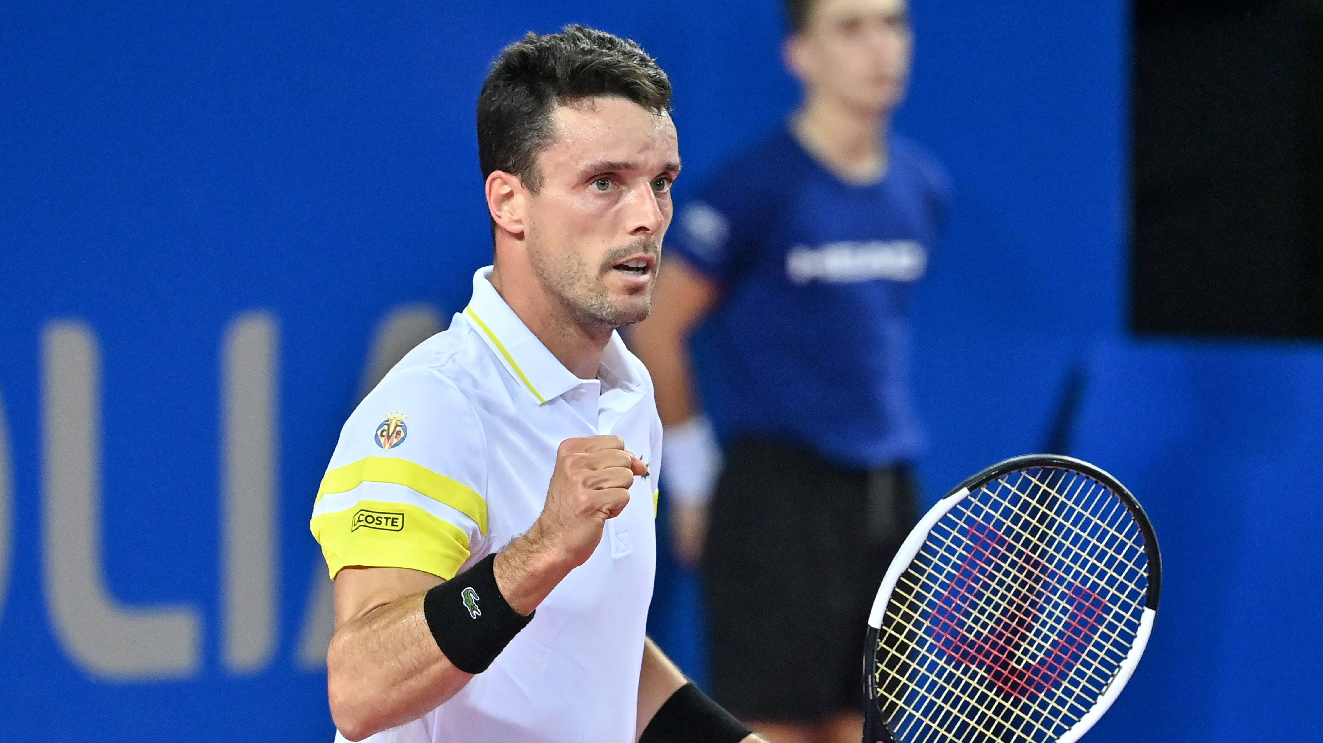 Roberto Bautista Agut, fist pump, tennis player, 4K Desktop Wallpaper