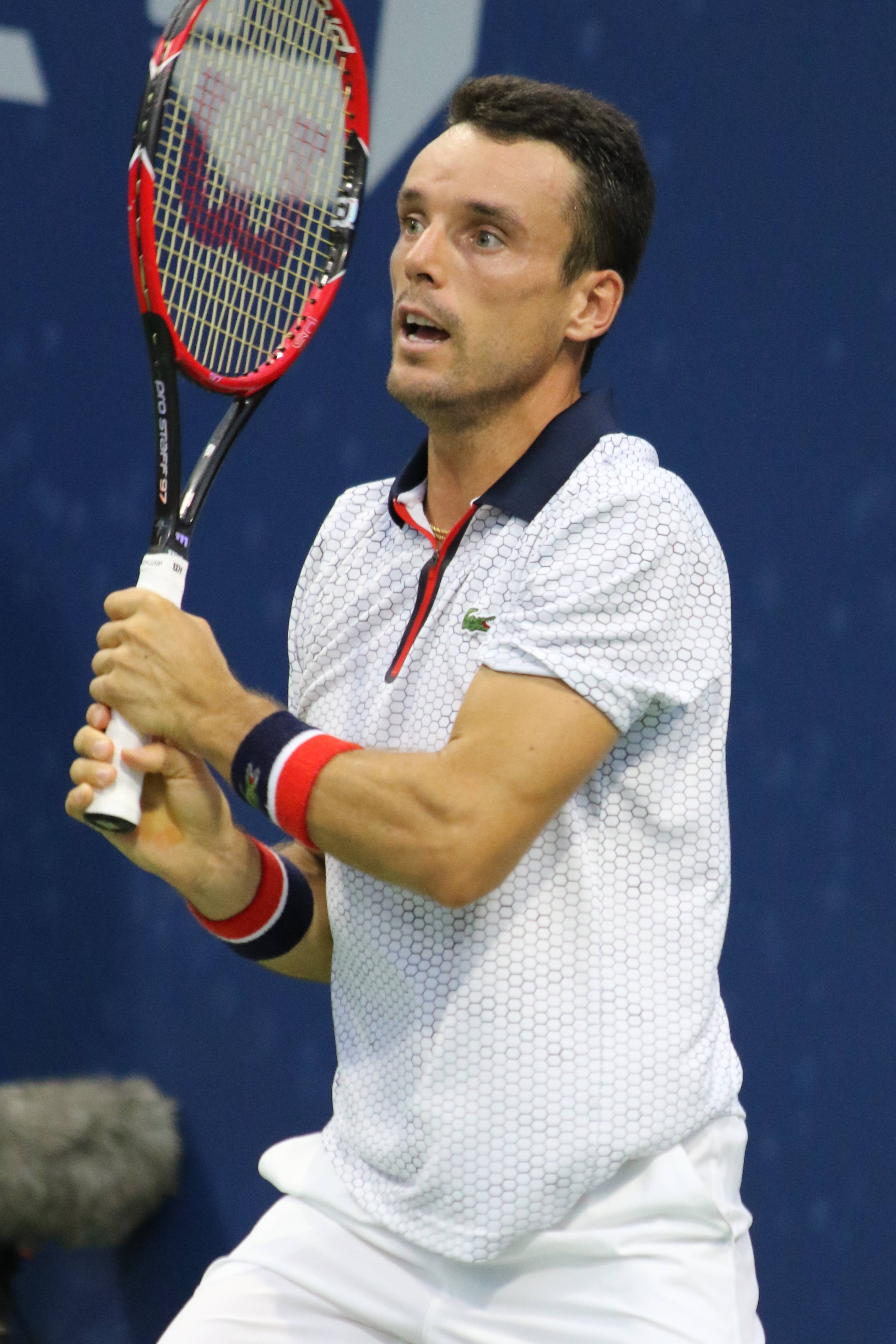 Roberto Bautista Agut, racket, male tennis player, 4K Phone Wallpaper