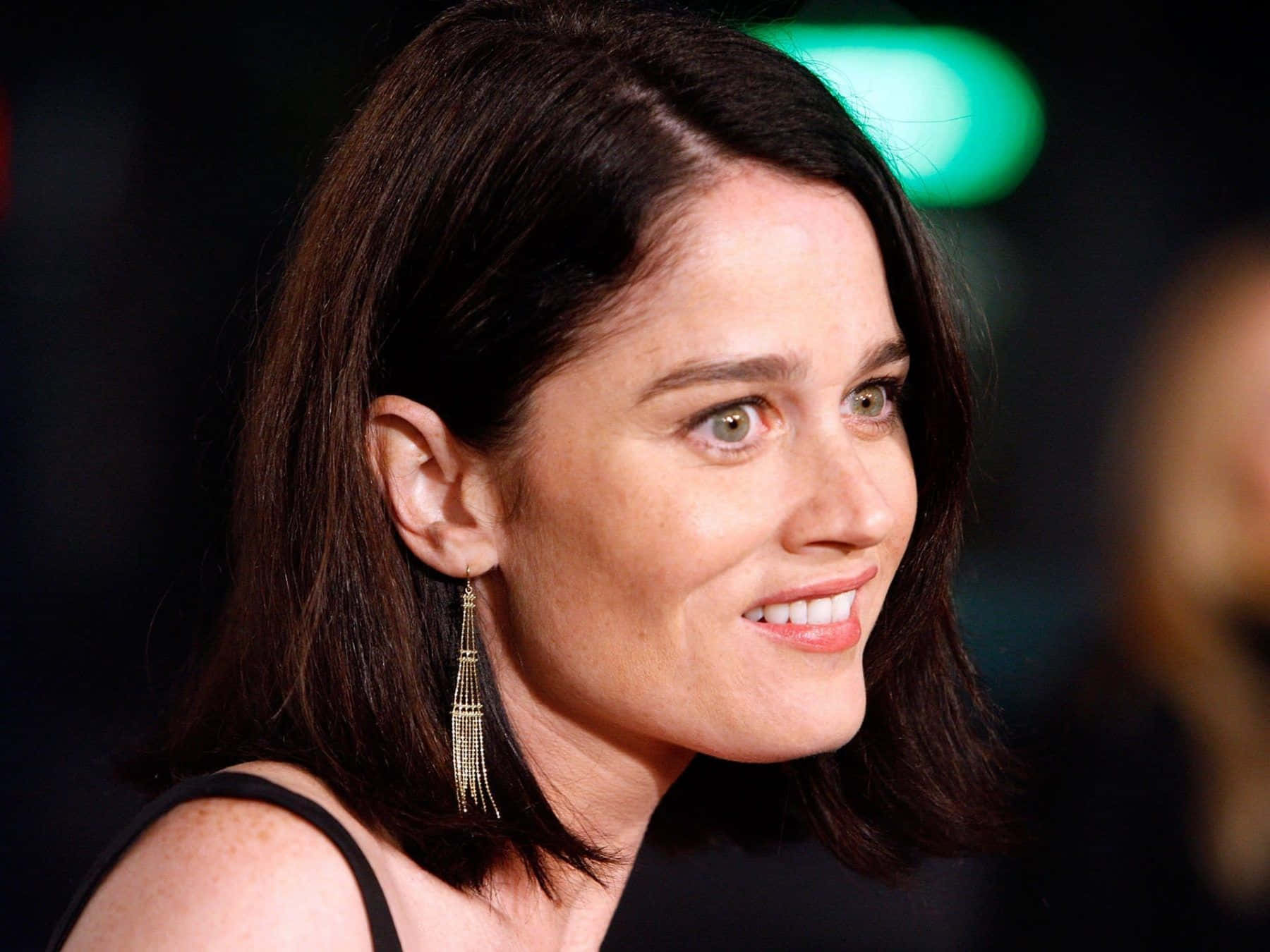 Robin Tunney, dark hair, green eyes, HD Desktop Wallpaper