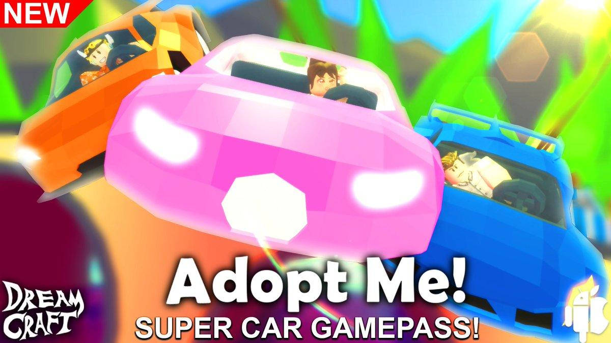 Roblox Adopt Me, super car, anime characters, SD Desktop Wallpaper