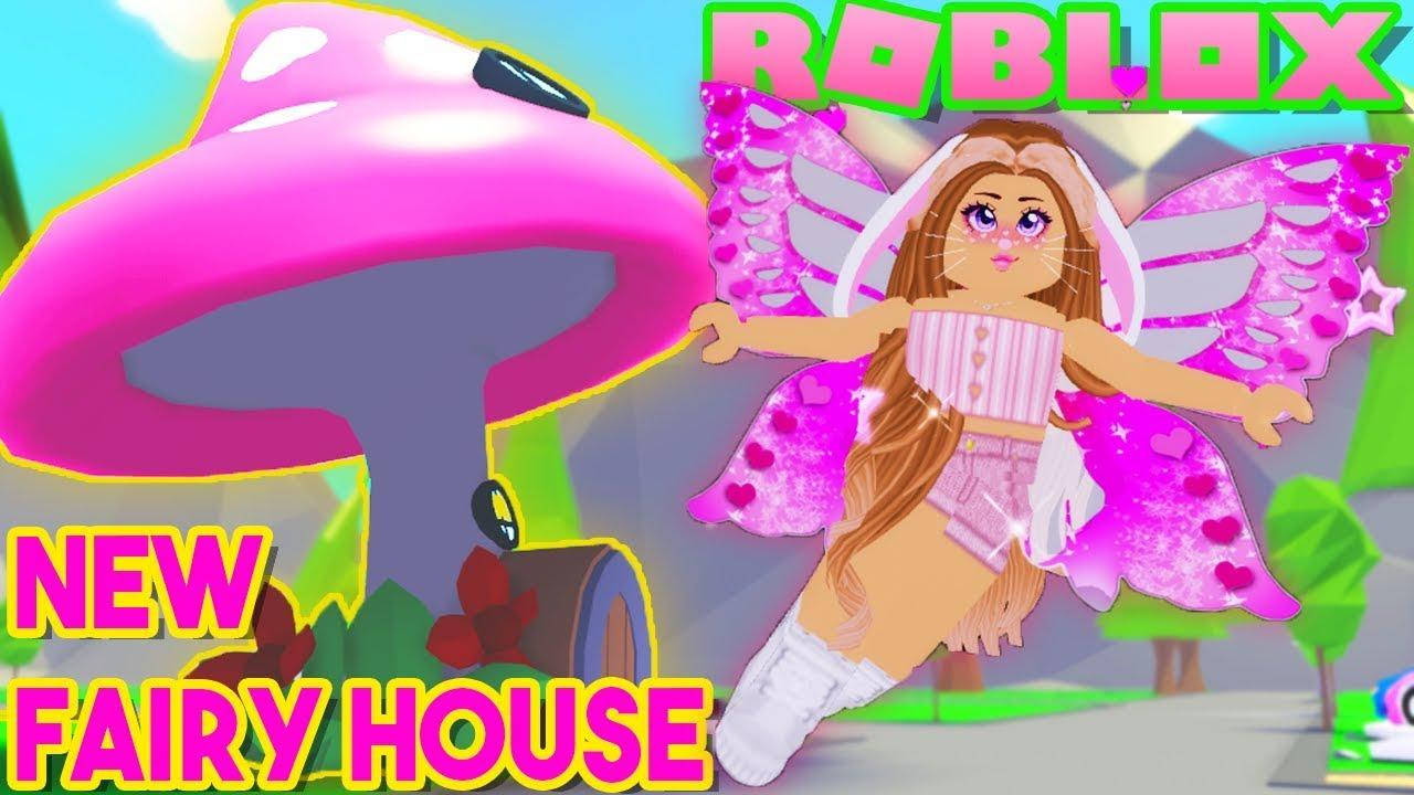 Roblox Adopt Me, fairy, pink wings, HD Desktop Wallpaper