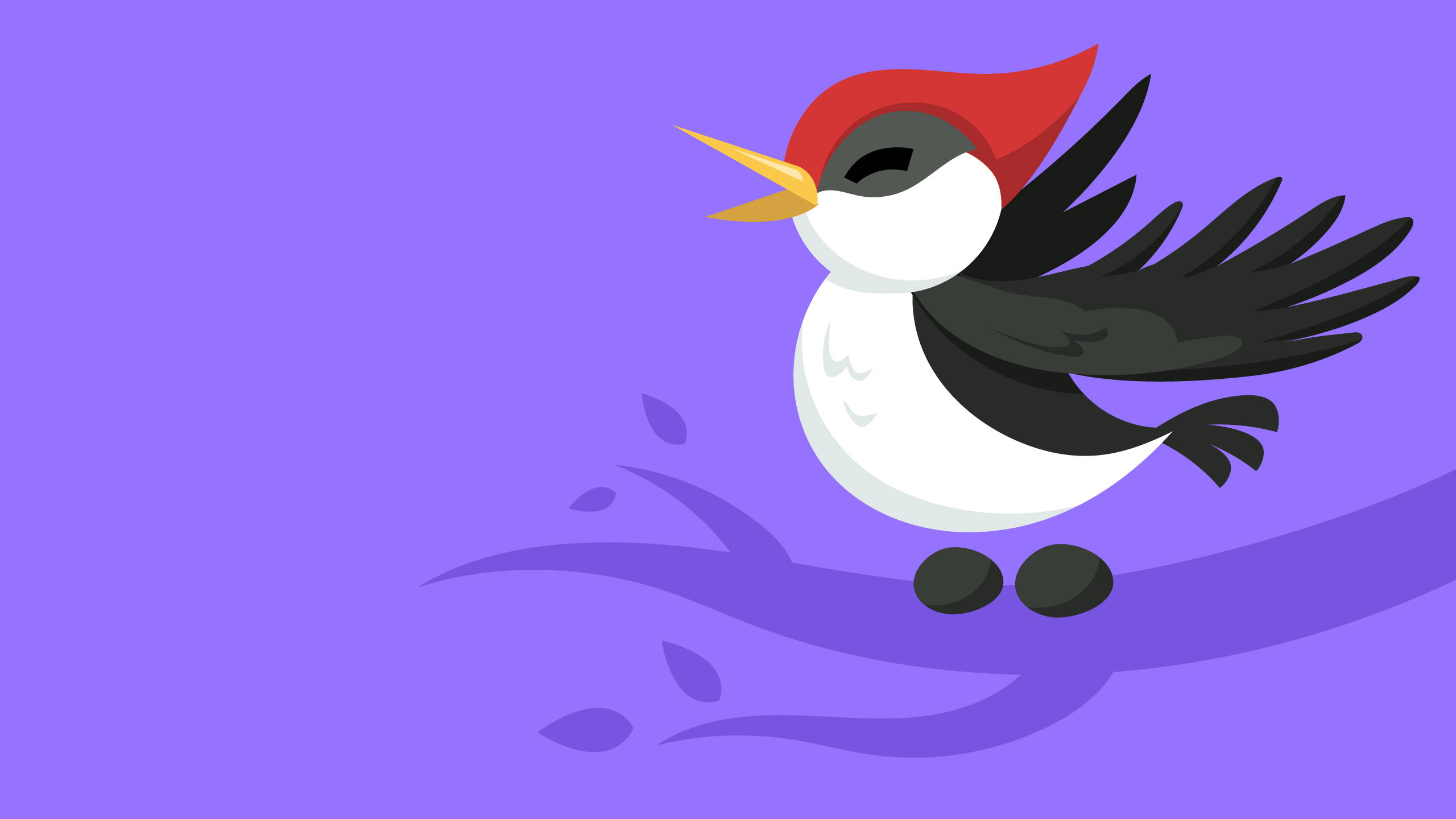 Roblox Adopt Me, woodpecker, red crest, 2K Desktop Wallpaper