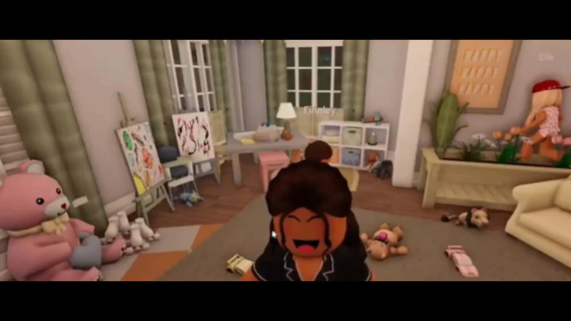 Roblox Bloxburg, 3D simulation game, child's room, Full HD Desktop Wallpaper