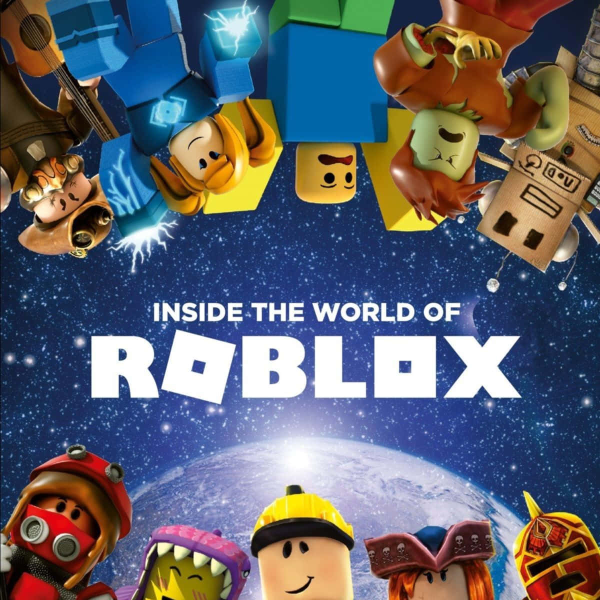 Roblox Character, space, planet, SD Desktop Wallpaper