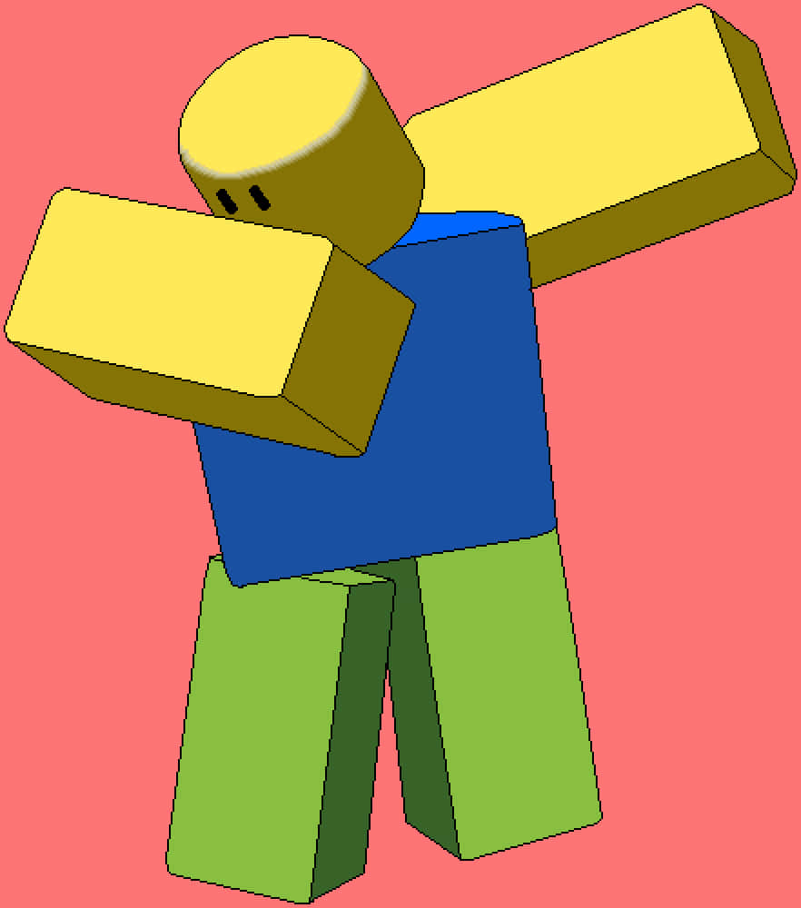 Roblox, Noob-Aspiring Adventurer, yellow head, SD Phone Wallpaper
