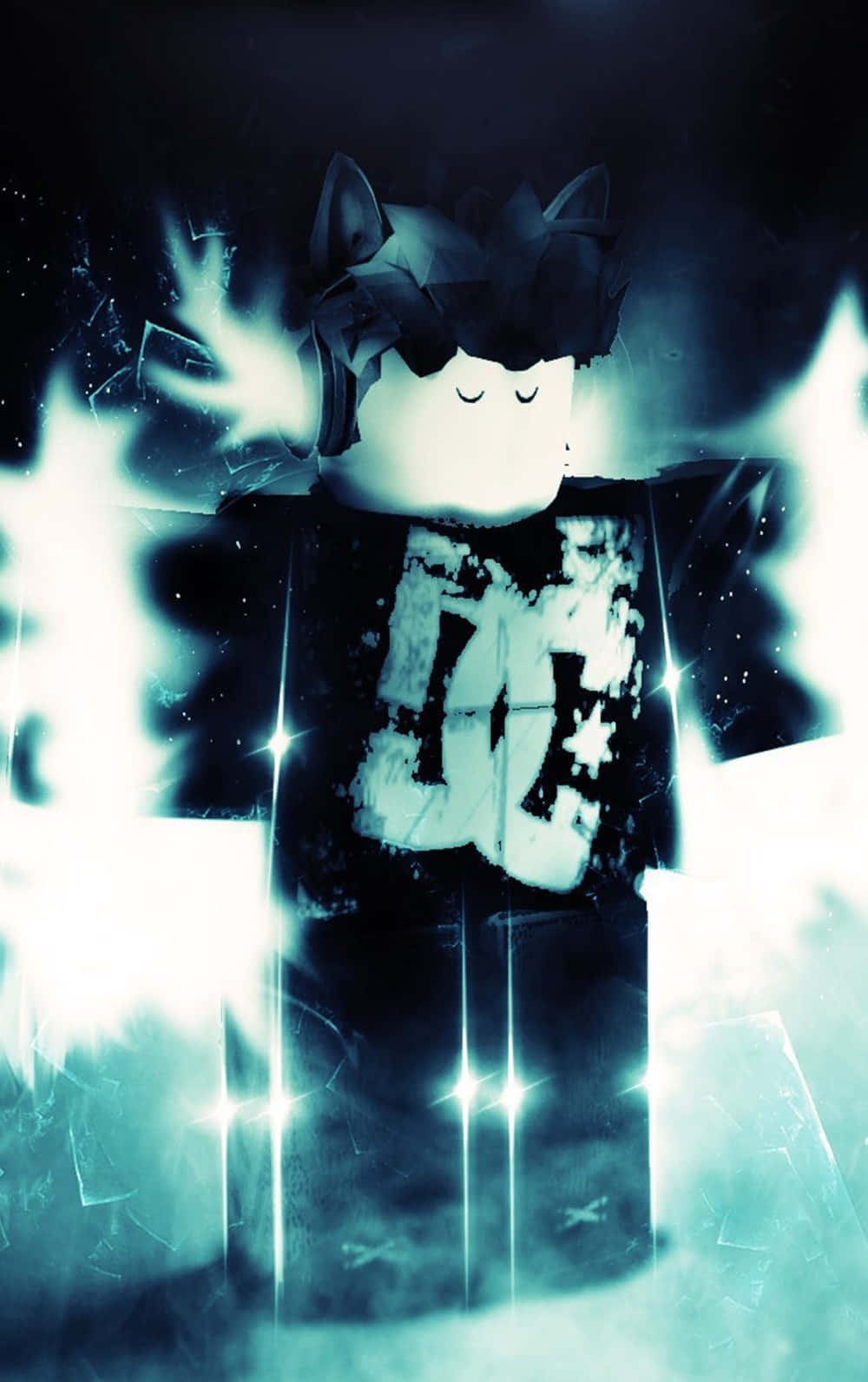 Roblox, iPhone, emo DC character, HD Phone Wallpaper