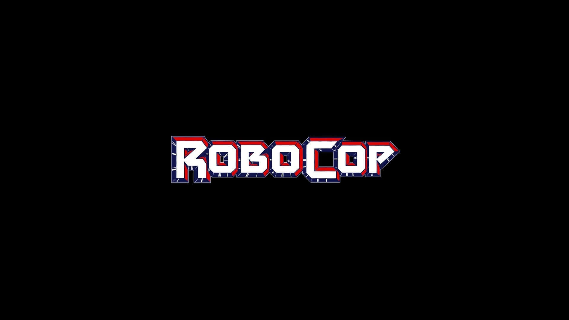 RoboCop, movie logo, red, Full HD Desktop Wallpaper