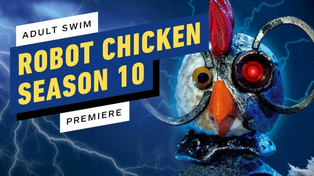 Robot Chicken, 10th Season, glowing red eye, SD Desktop Wallpaper